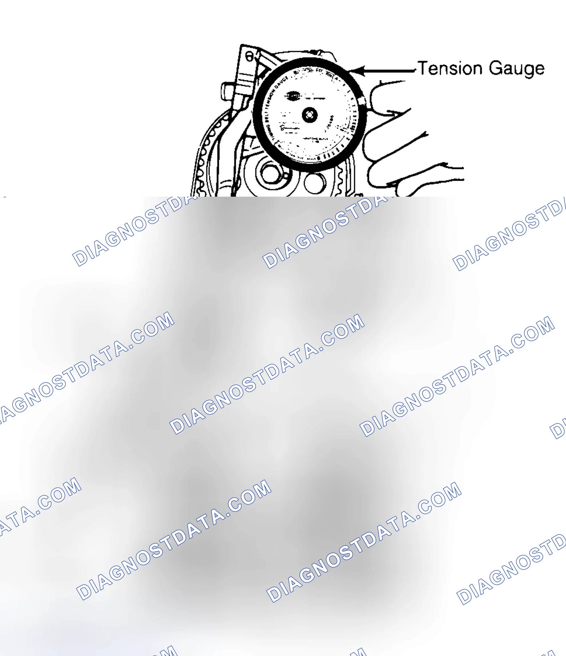 Scheme 3: Adjusting Typical Timing Belt Tension