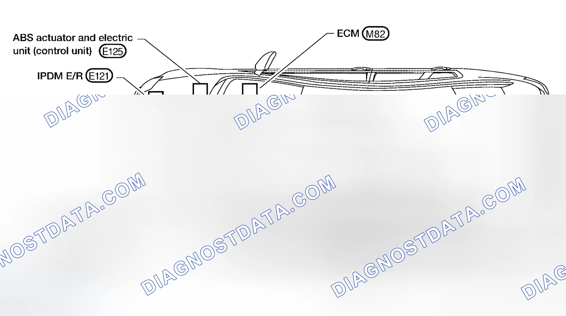 Scheme 23: Component Parts and Harness Connector Location