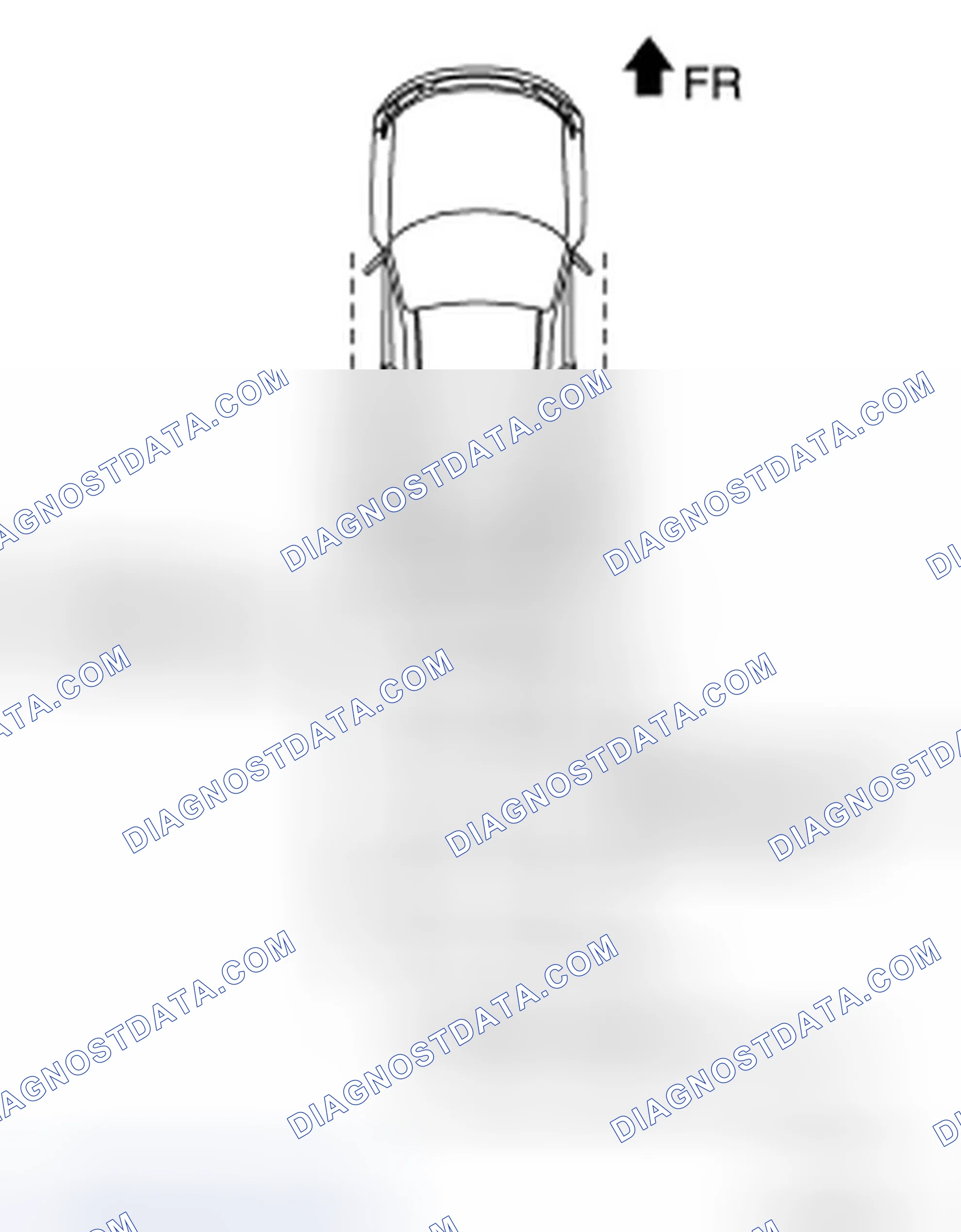 Scheme 2: REAR VIEW MONITOR GUIDING LINE ADJUSTMENT : Special Repair Requirement