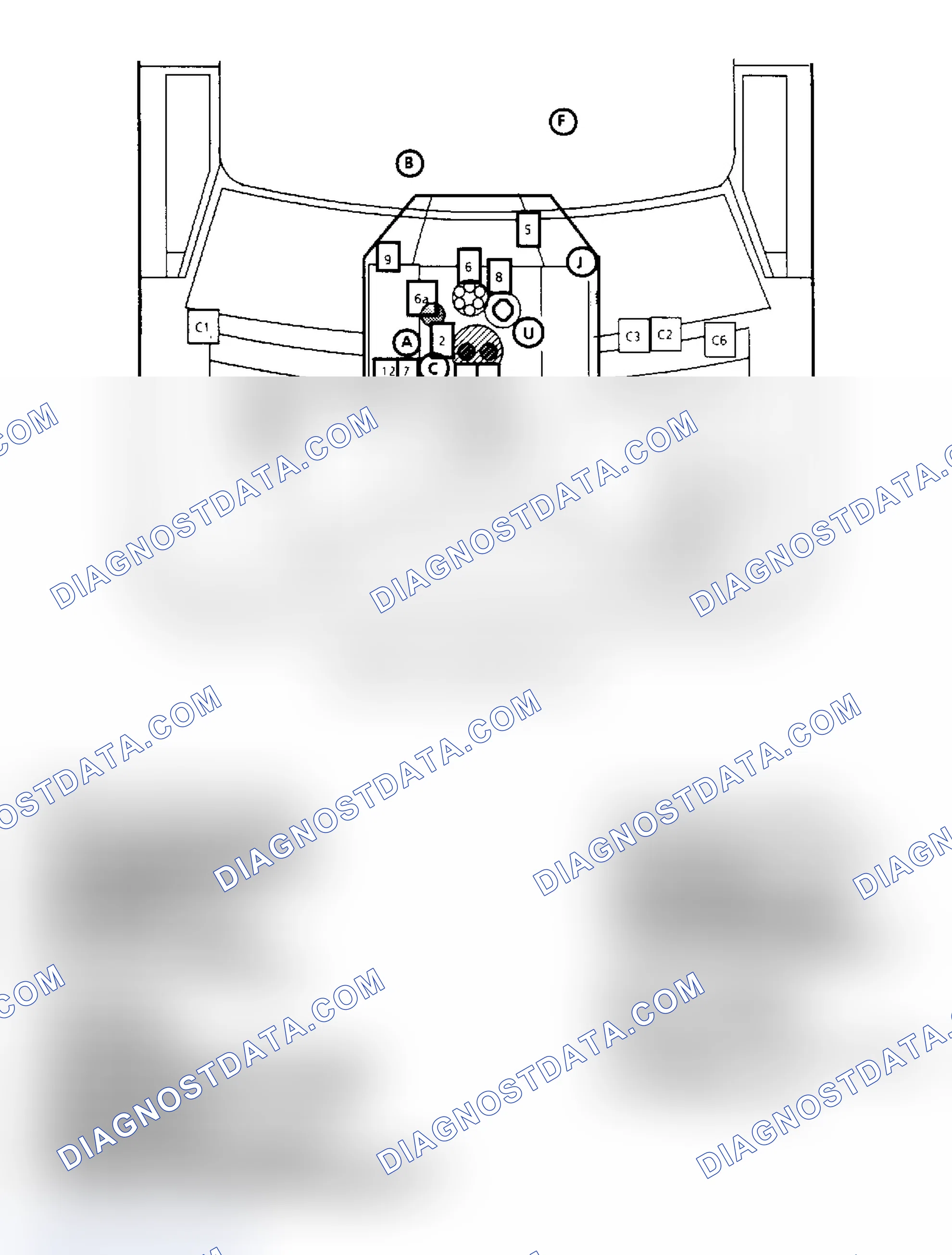 Scheme 144: Component Locations for Astro & Safari 4.3L