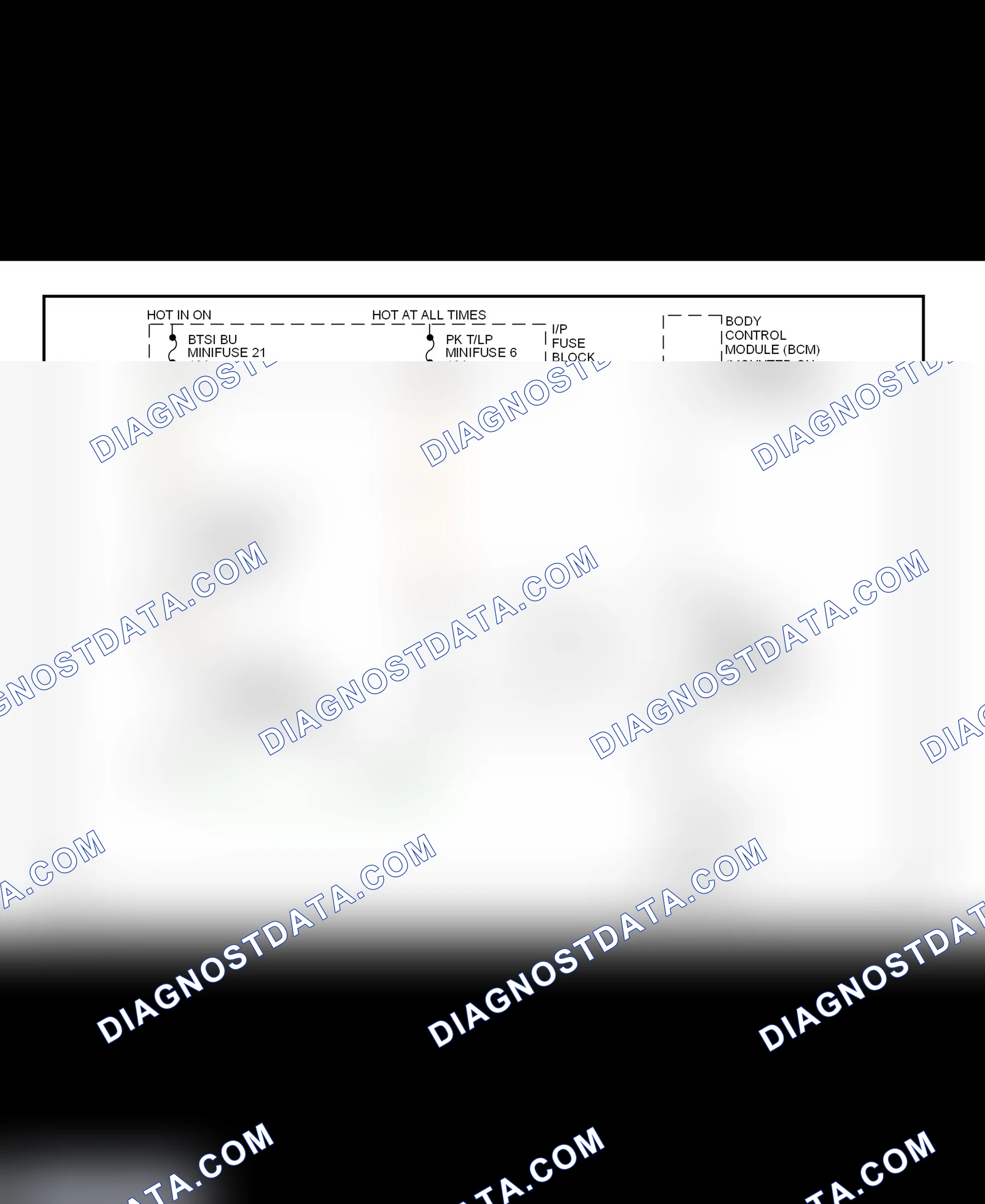Fig. 31: Shift Interlock System Wiring Diagram (1999 Corvette)