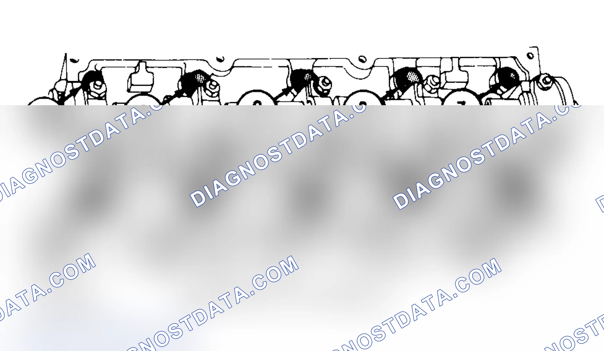 Scheme 3: Typical Cylinder Head Tightening or Loosening Sequence