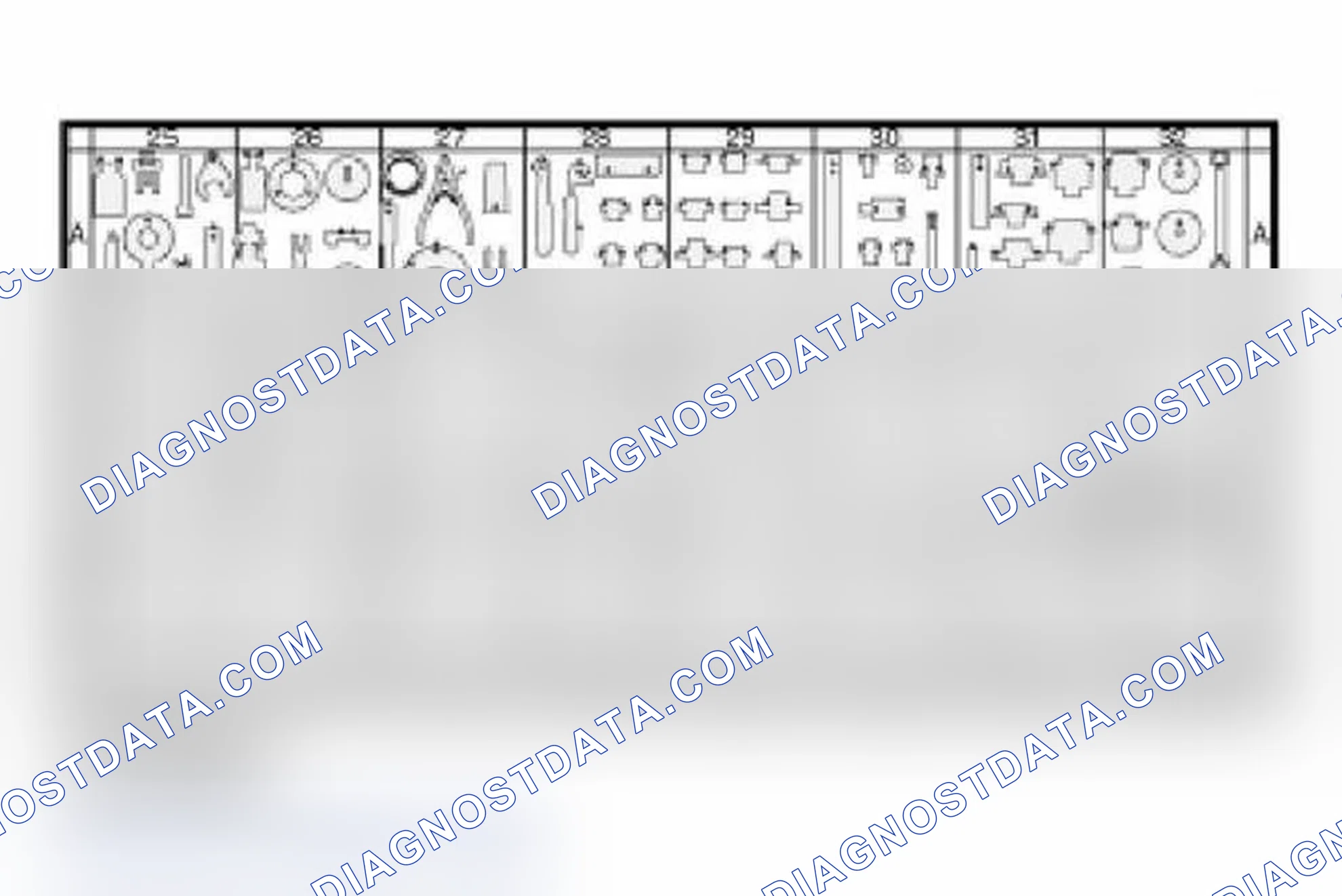 Scheme 4: 00 0 040 Special tool board IV complete