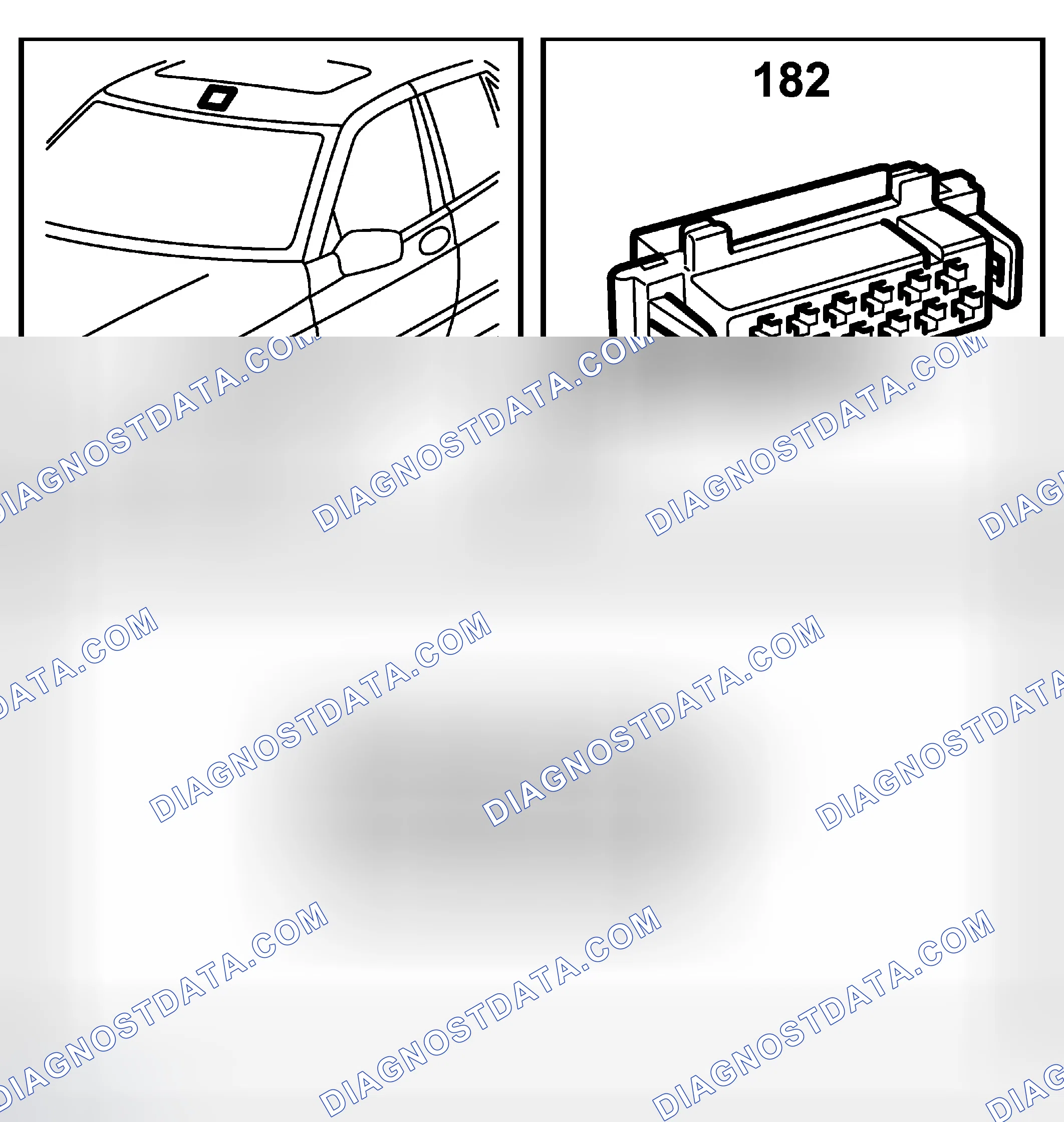 Scheme 38: Motor, Electrically Operated Sunroof (182)