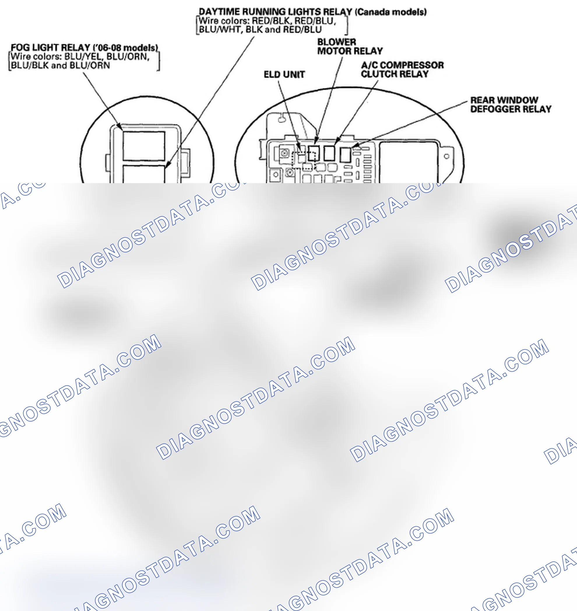 Scheme 127: Identifying Engine Compartment Parts Location
