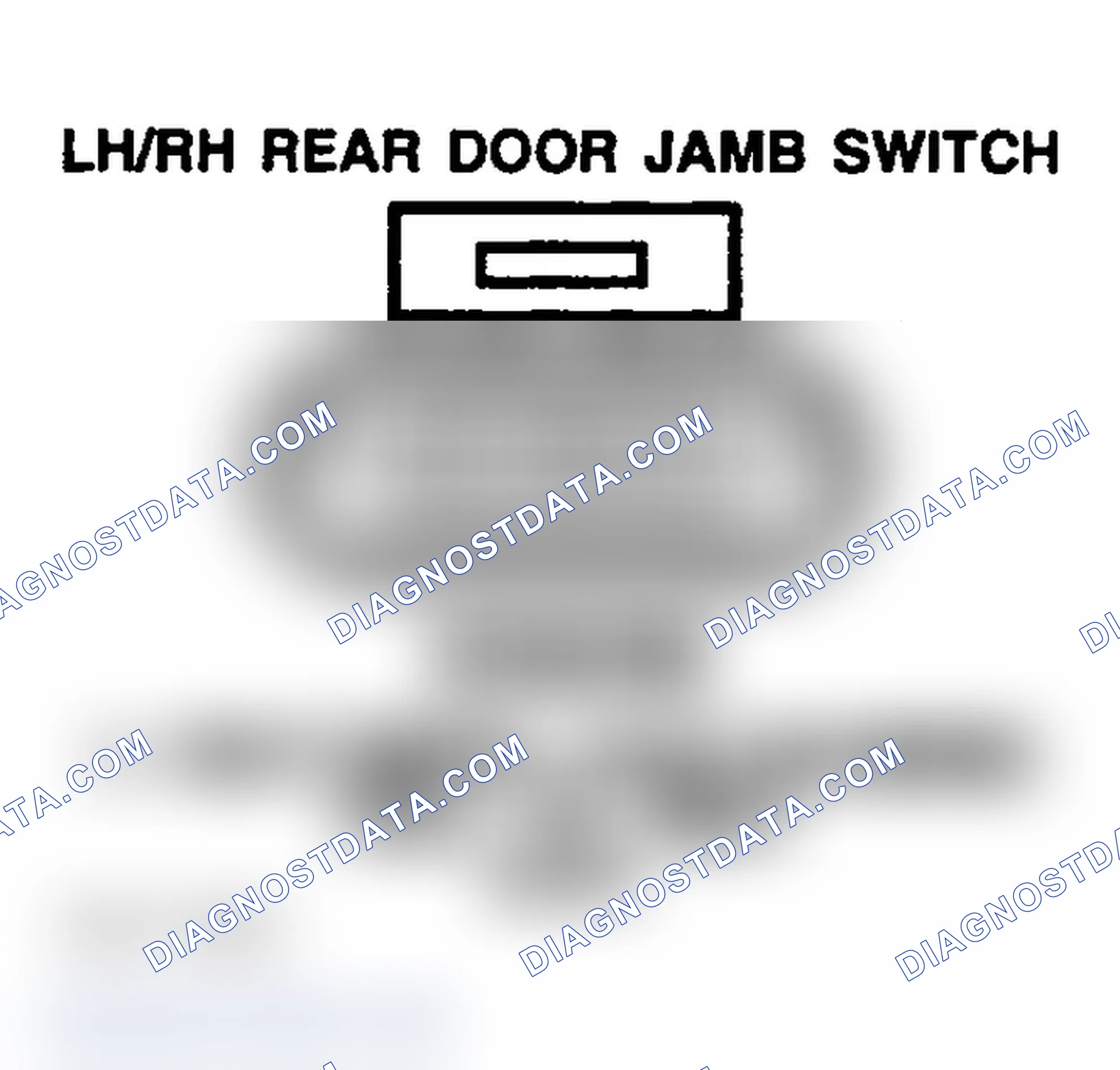 Scheme 187: DOOR JAMB SWITCH (REAR) - LEFT & RIGHT-HAND