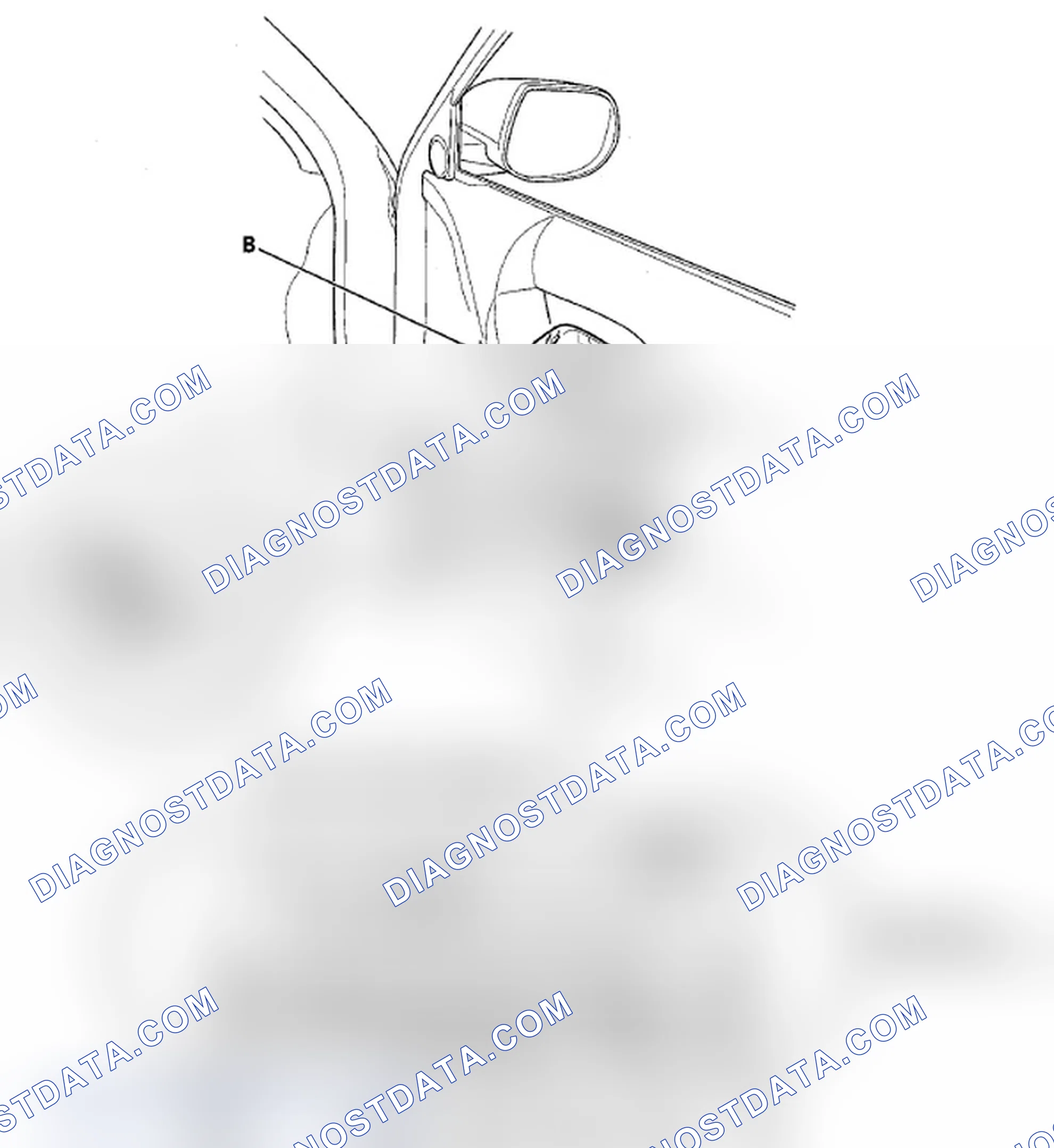 Scheme 45: Front Passenger's Power Window Switch Input Test