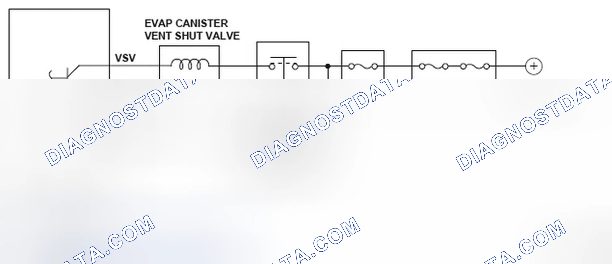Scheme 258: DTC P0498: Evaporative Emission (EVAP) Canister Vent Shut Valve Circuit Low Voltage