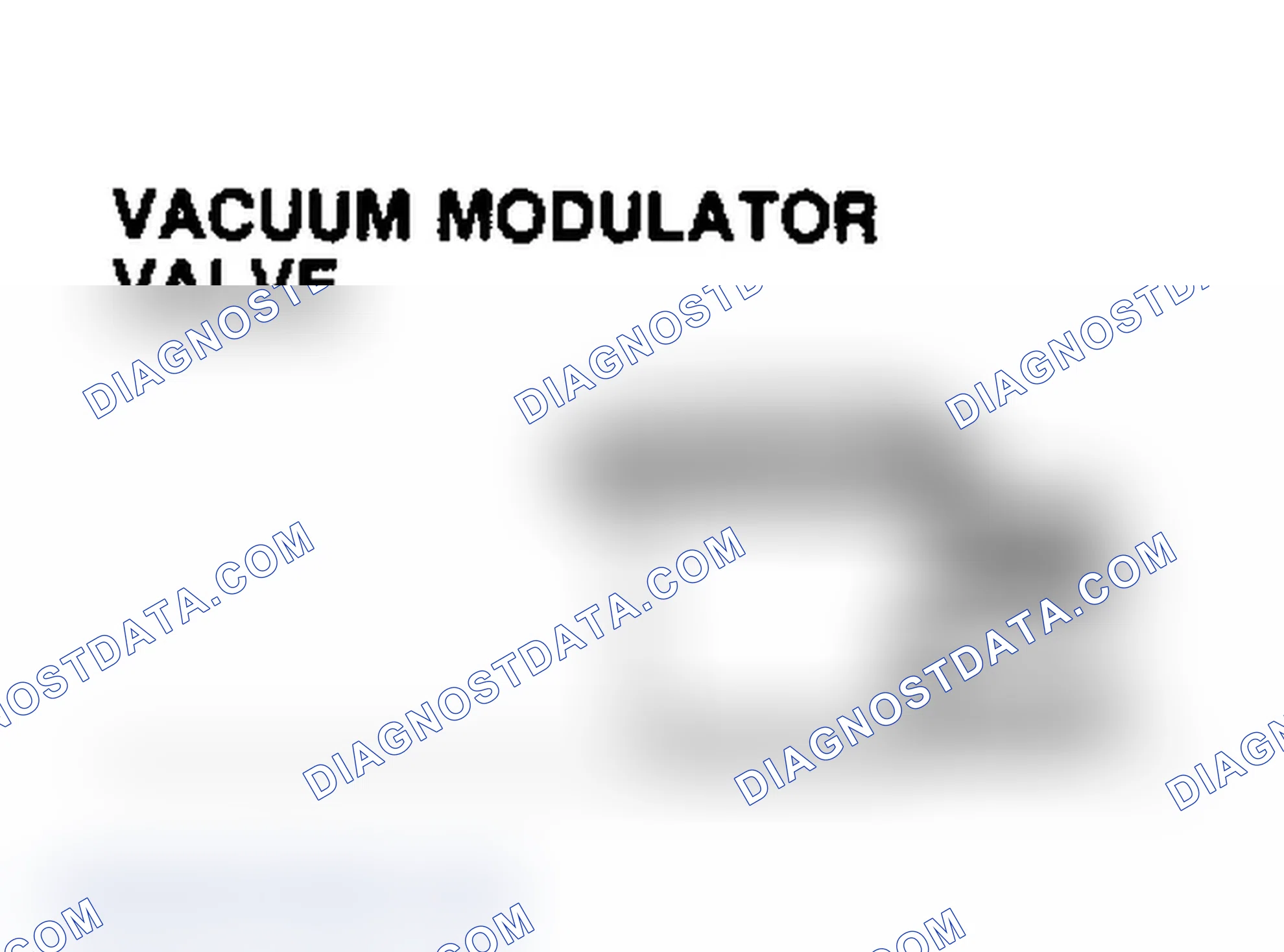 Scheme 9: VACUUM MODULATOR VALVE
