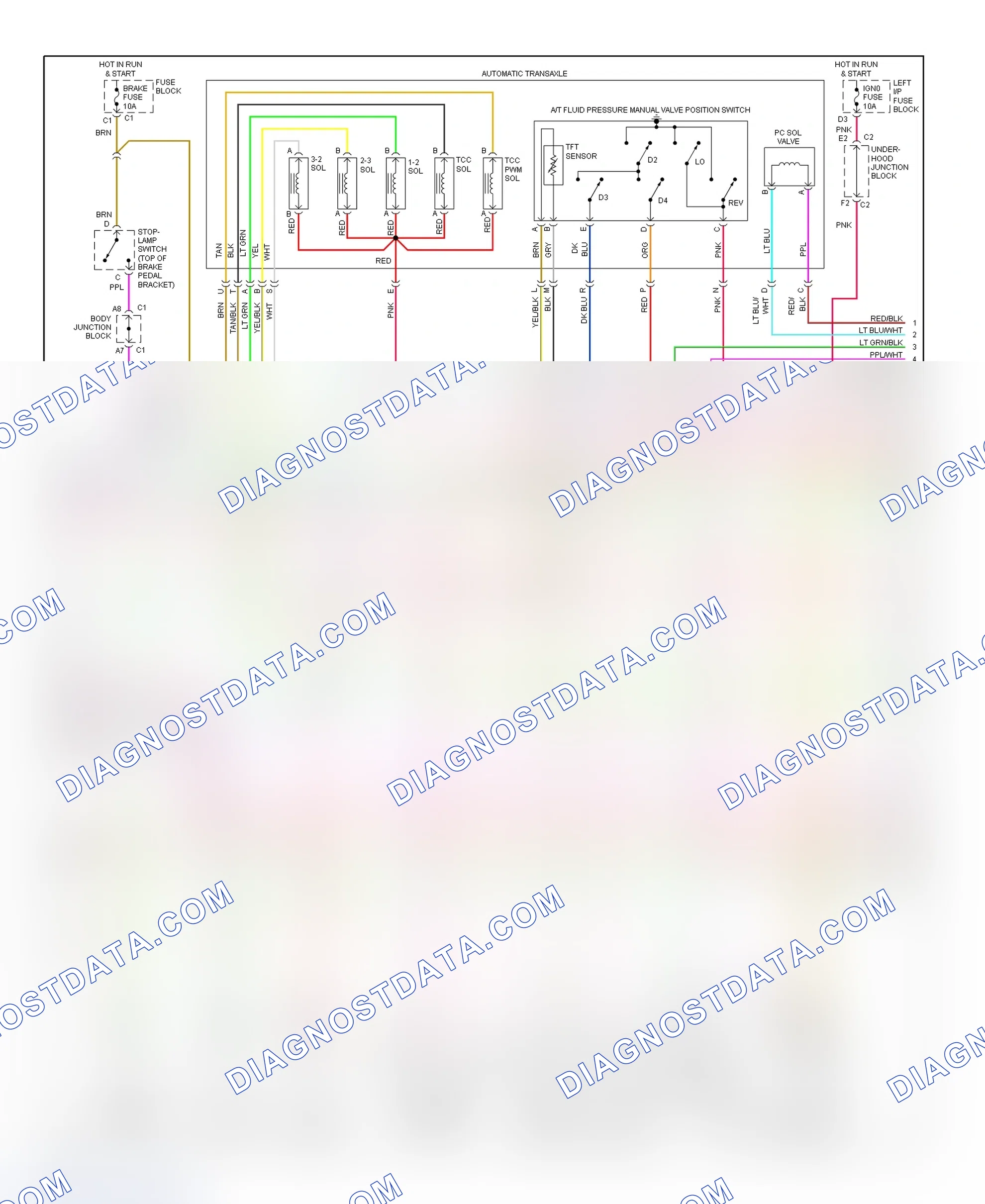 Scheme 26: PCM Wiring Diagram (Sierra & Silverado - 4.3L VIN X - 3 Of 4)
