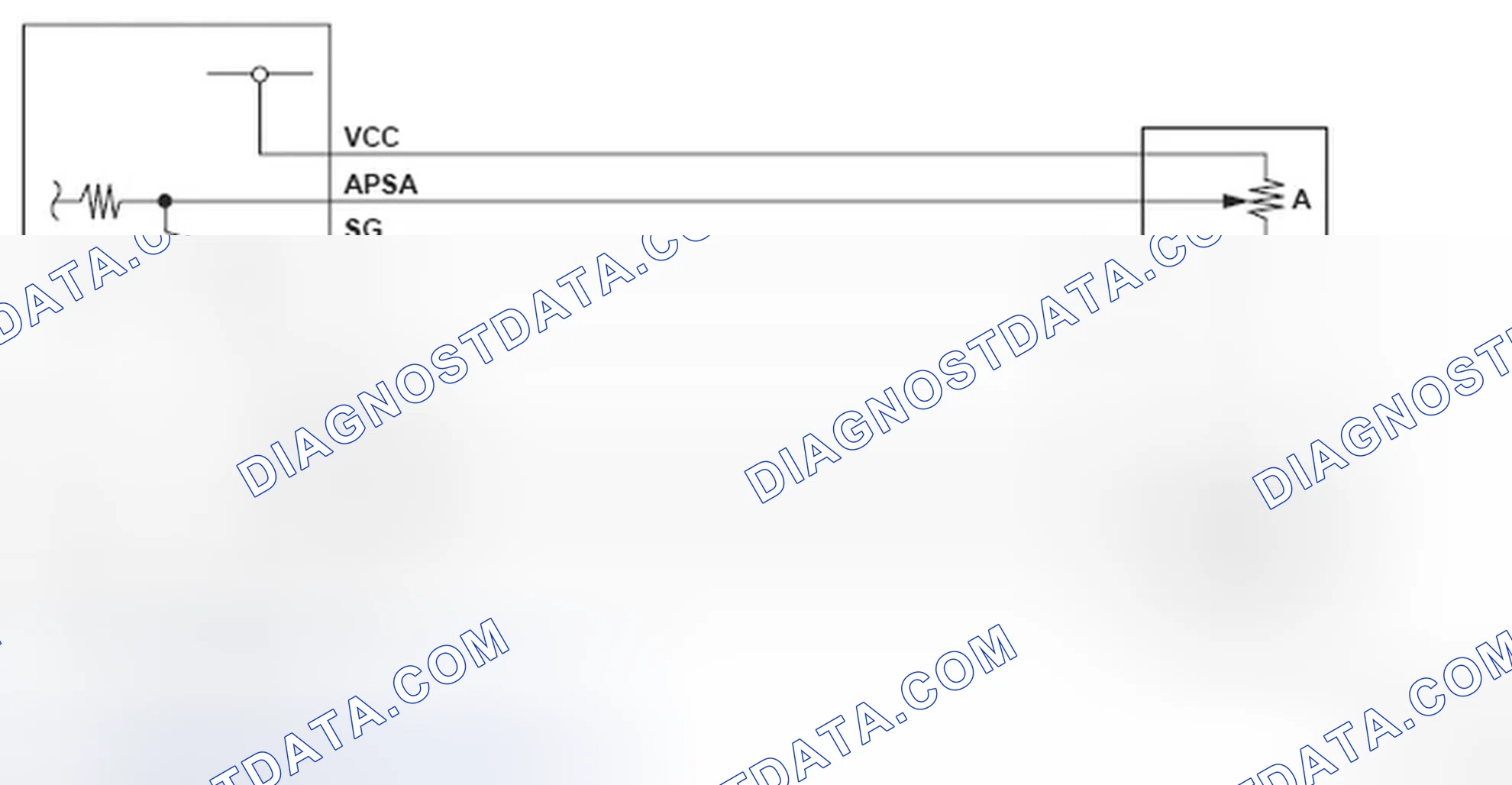 Scheme 271: Accelerator Pedal Position (APP) Sensor Circuit Diagram