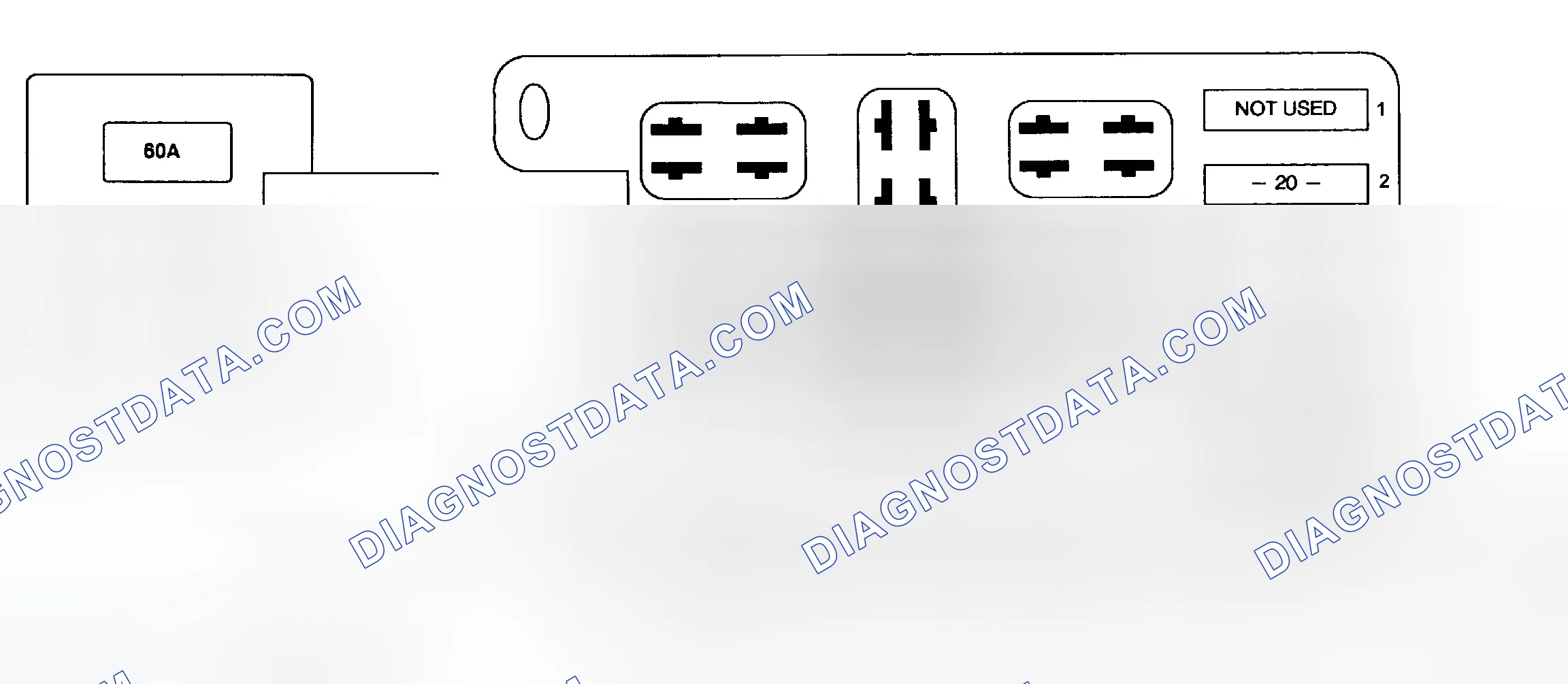Scheme 1: FUSIBLE LINK & RELAY IDENTIFICATION - 1992