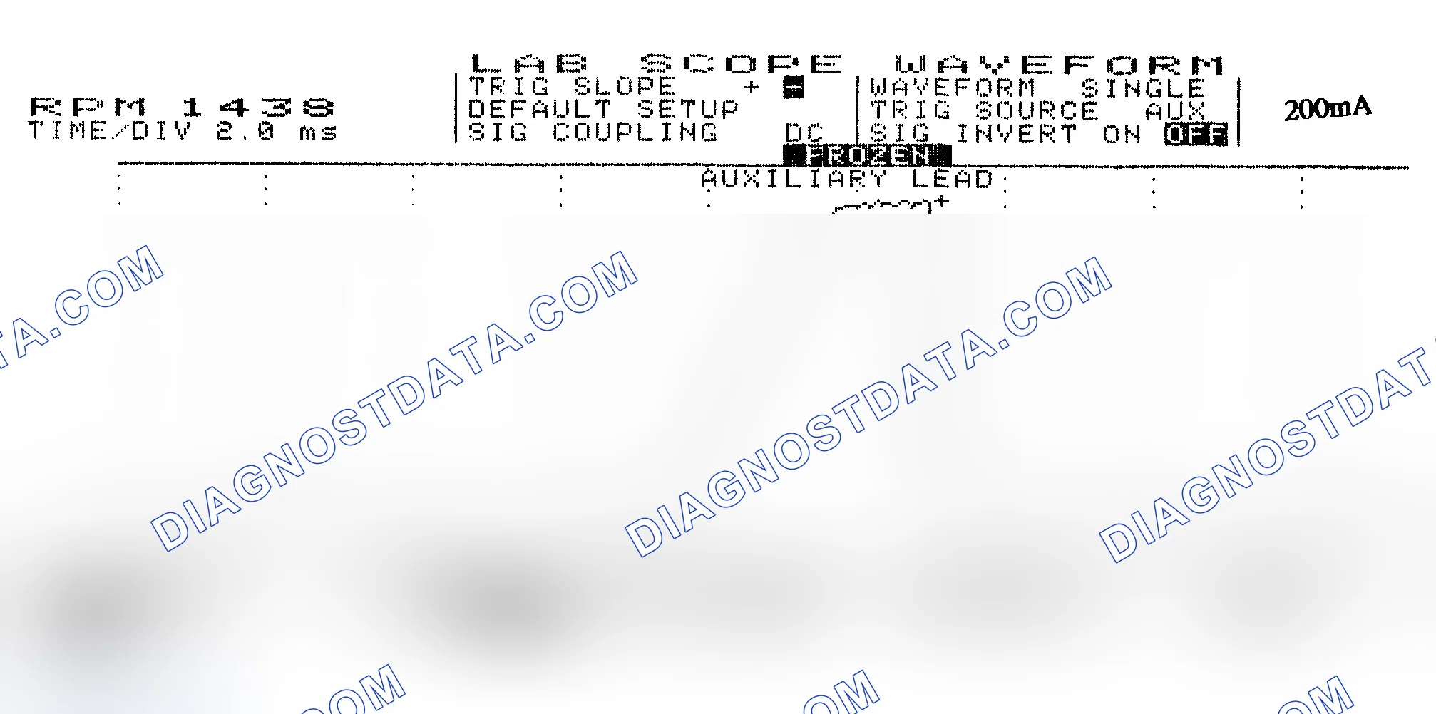 Scheme 15: Single Injector w/Normal Current Flow - Current Pattern