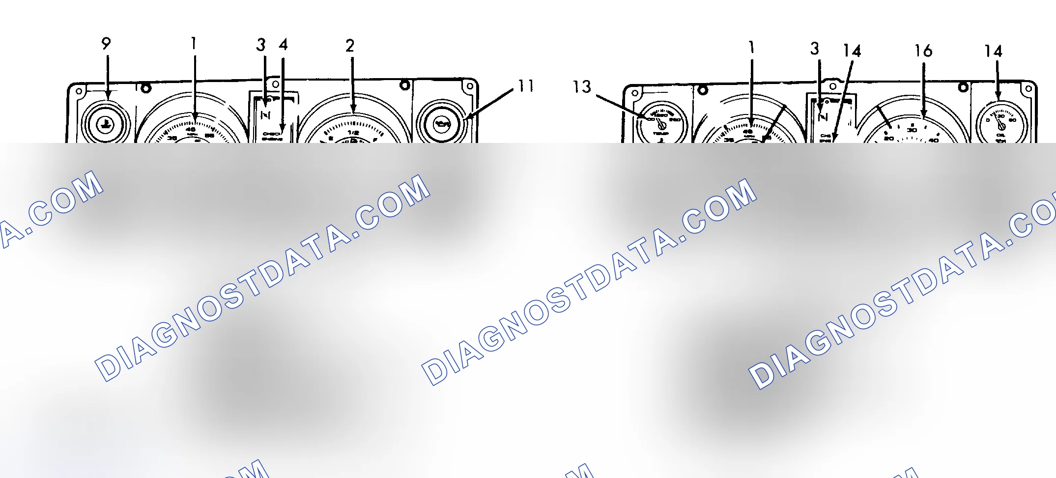 Scheme 1: SERVICE INDICATOR & WARNING LIGHTS