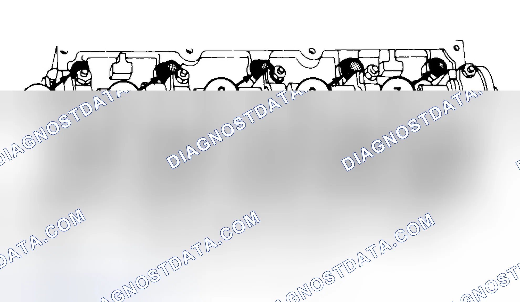 Scheme 7: Typical Cylinder Head Tightening or Loosening Sequence