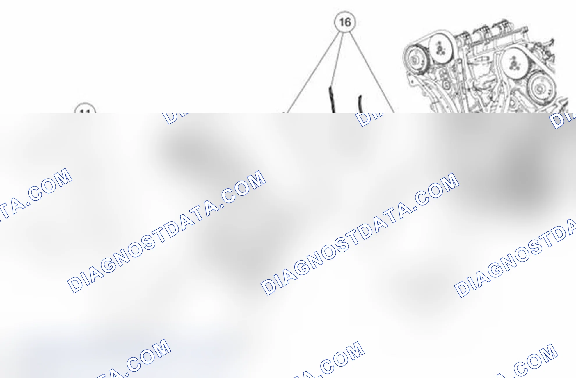 Scheme 558: Engine Front Cover (View 3 of 3)