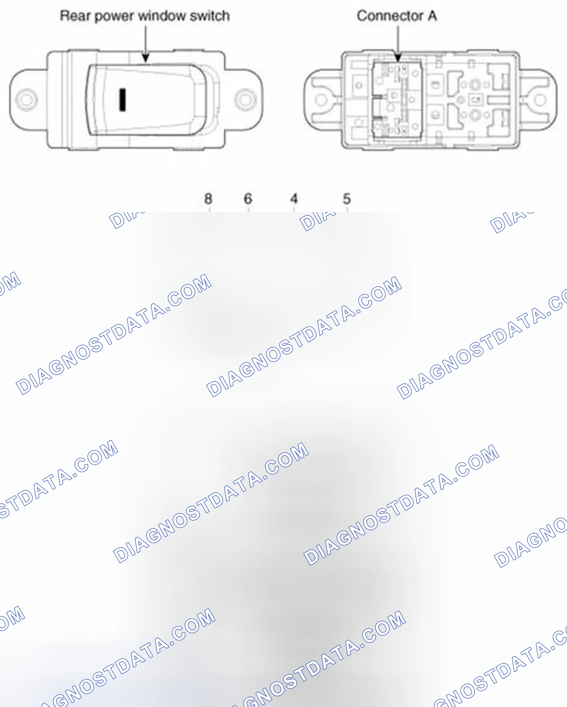 Scheme 39: Rear Power Window Switch