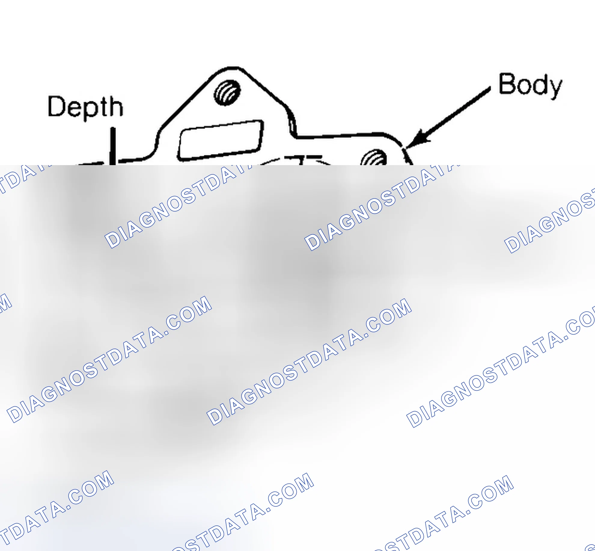 Scheme 35: Measuring Oil Pump Gear Cavity