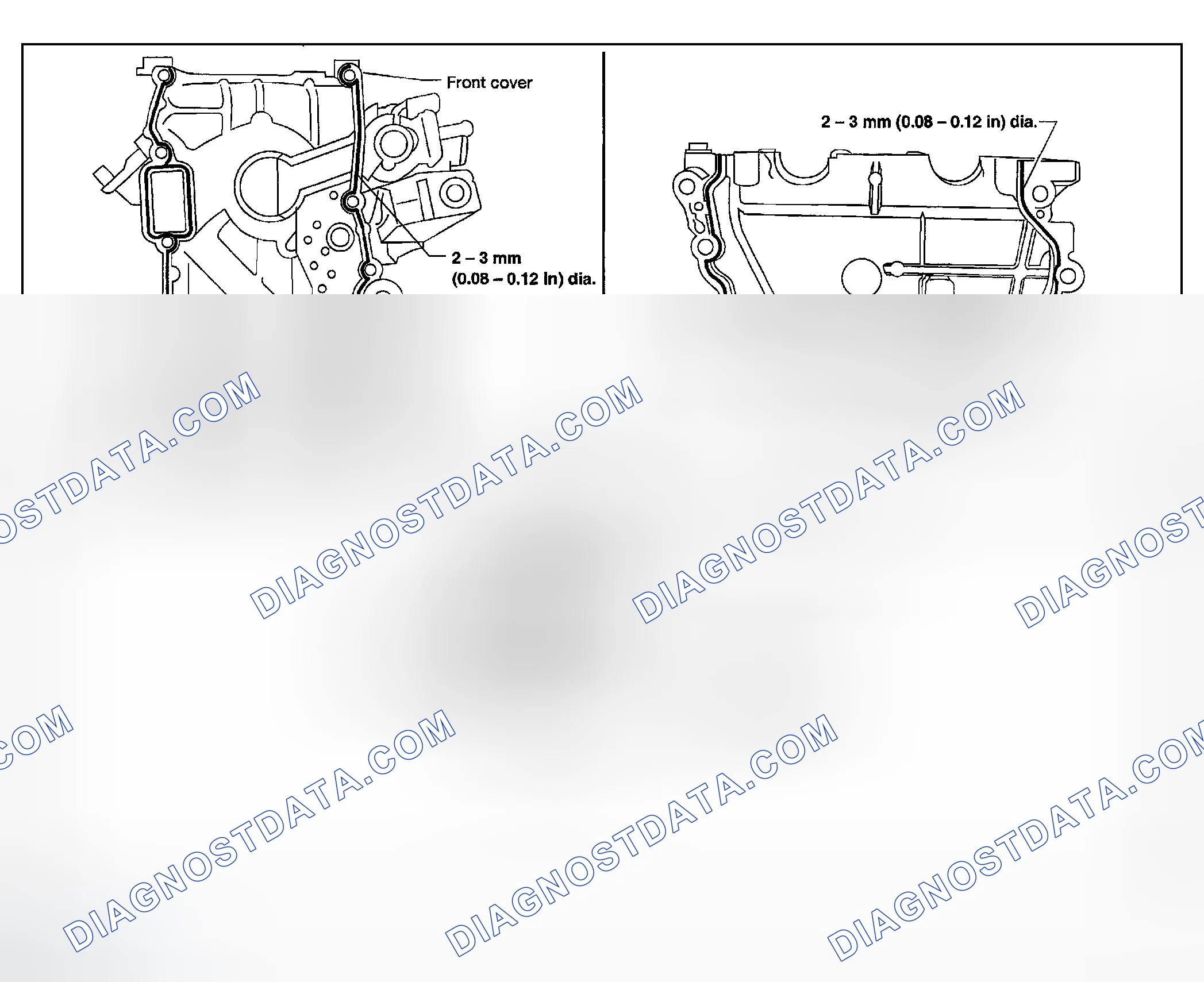 Scheme 76: LIQUID GASKET APPLICATION PLACES