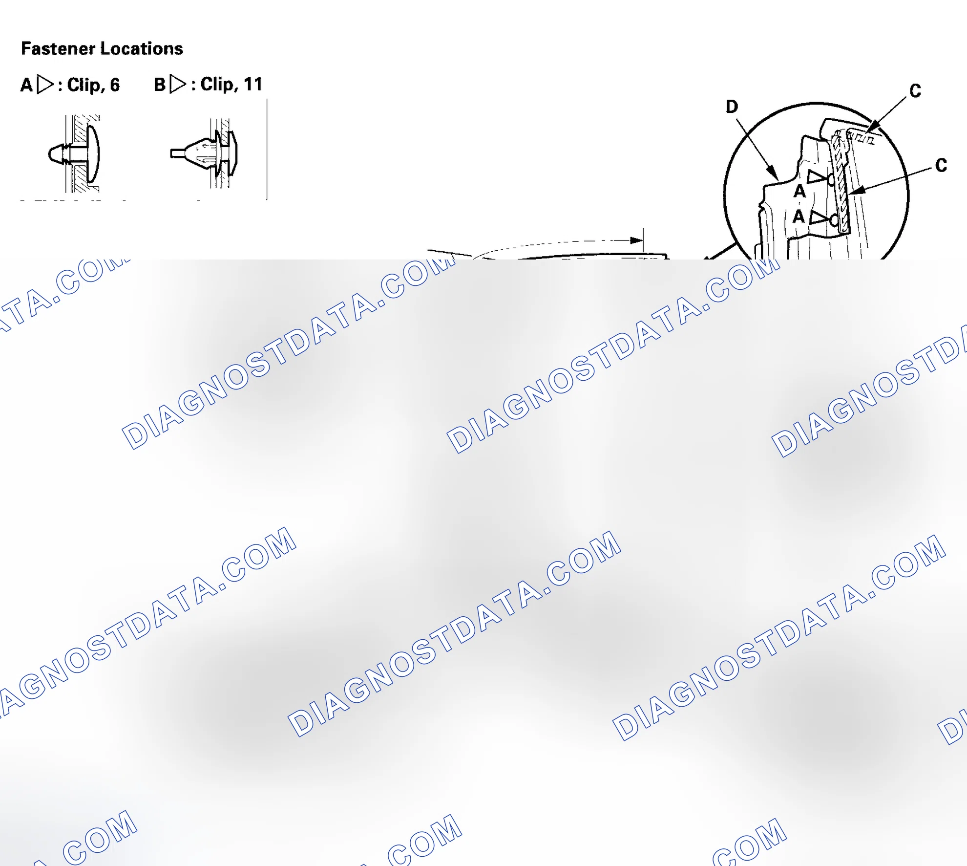 Scheme 63: Rear Door Weatherstrip Replacement
