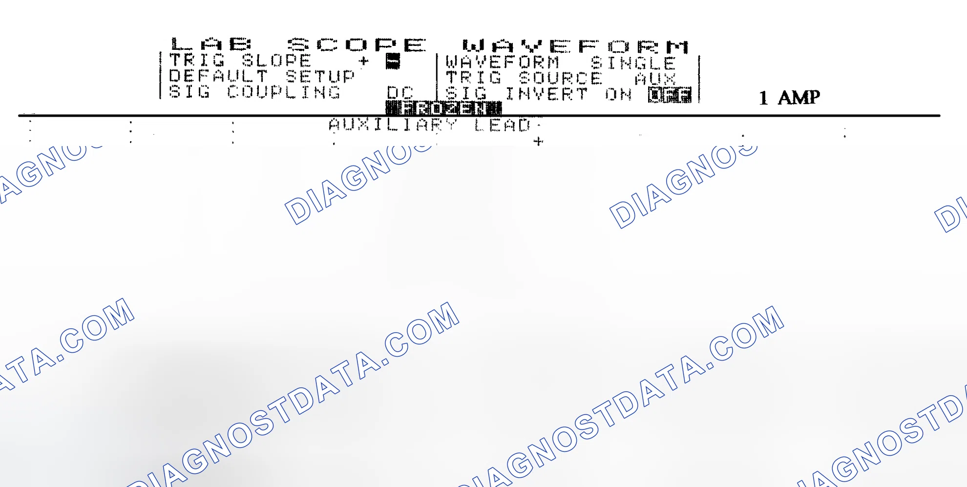 Scheme 20: Single Injector w/Normal Current Flow - Current Pattern