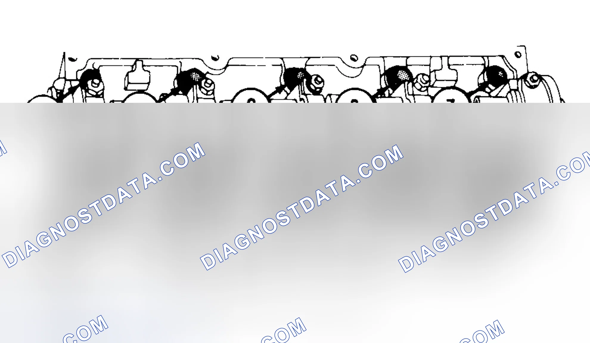 Scheme 7: Typical Cylinder Head Tightening or Loosening Sequence