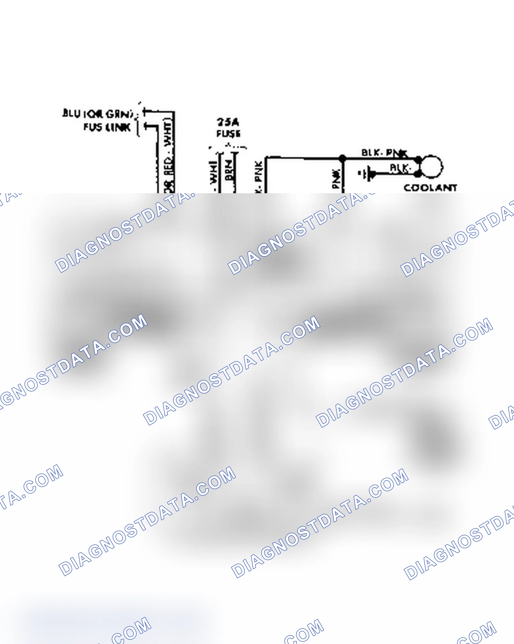 Scheme 9: Cooling Fan/Manual A/C-Heater Diagram (3.0L Engine) - Oldsmobile Calais, Pontiac Grand Am, Buick Somerset & Skylark