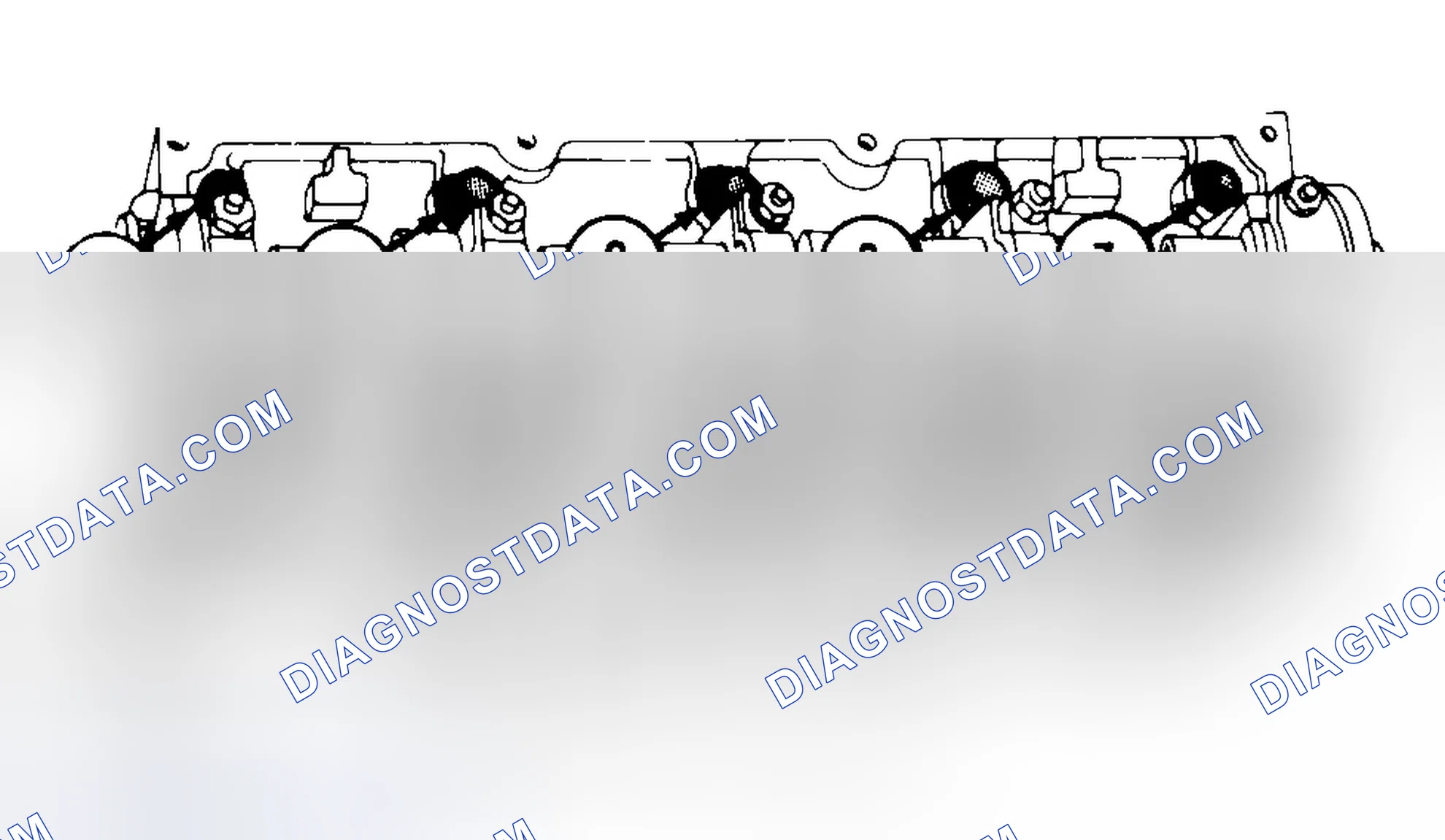 Scheme 7: Typical Cylinder Head Tightening or Loosening Sequence