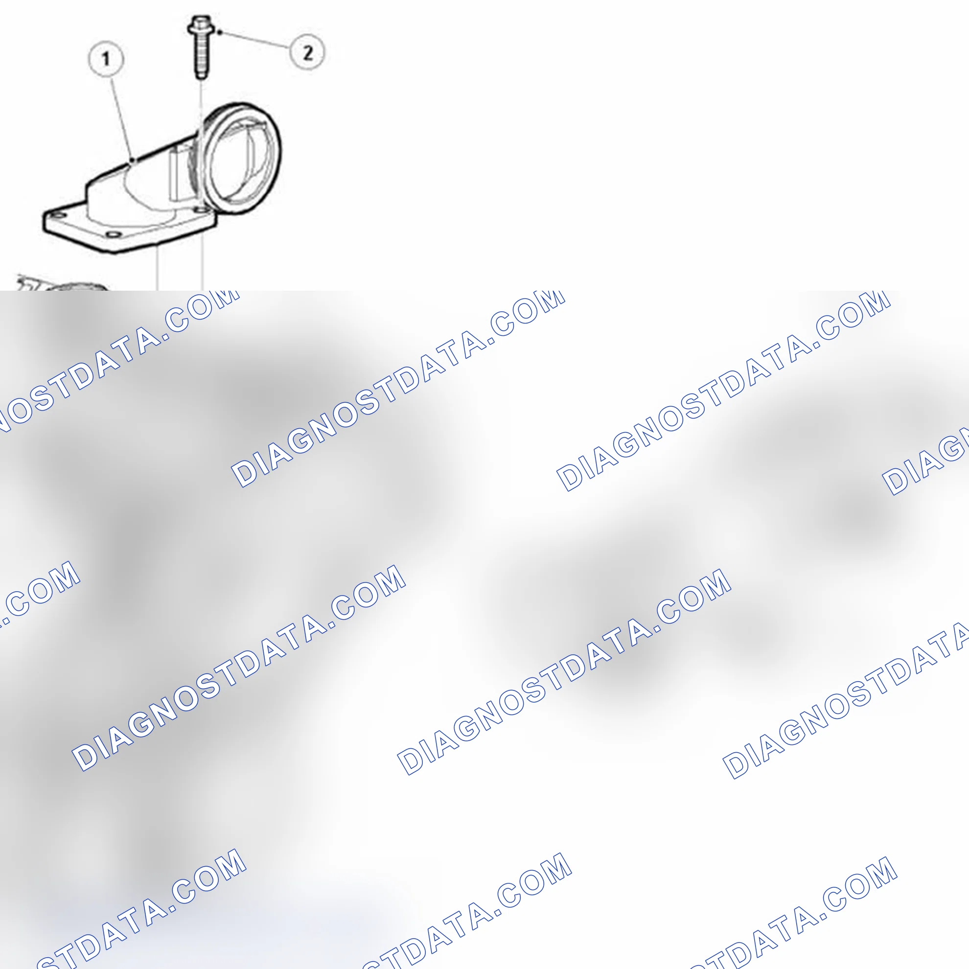 Scheme 458: Thermostat Housing