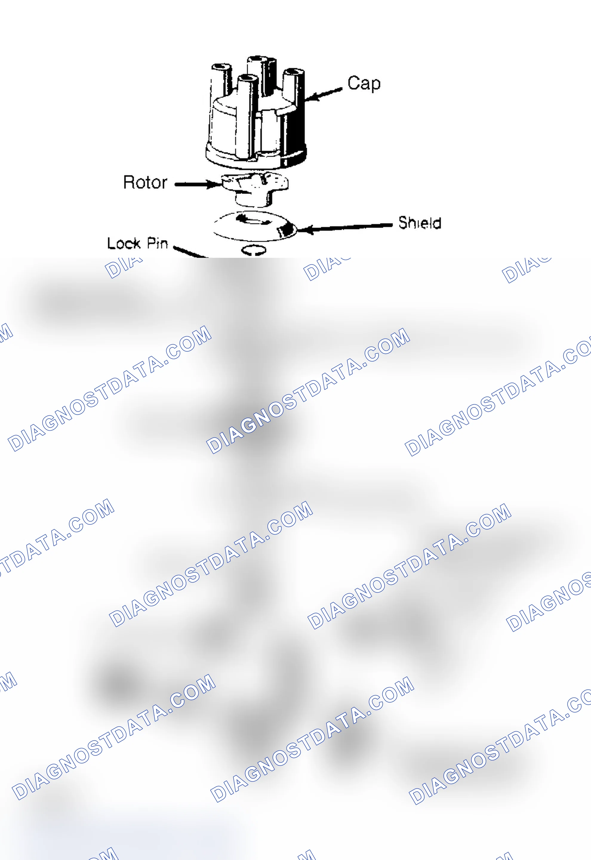 Scheme 2: Exploded View of Bosch Electronic Distributor