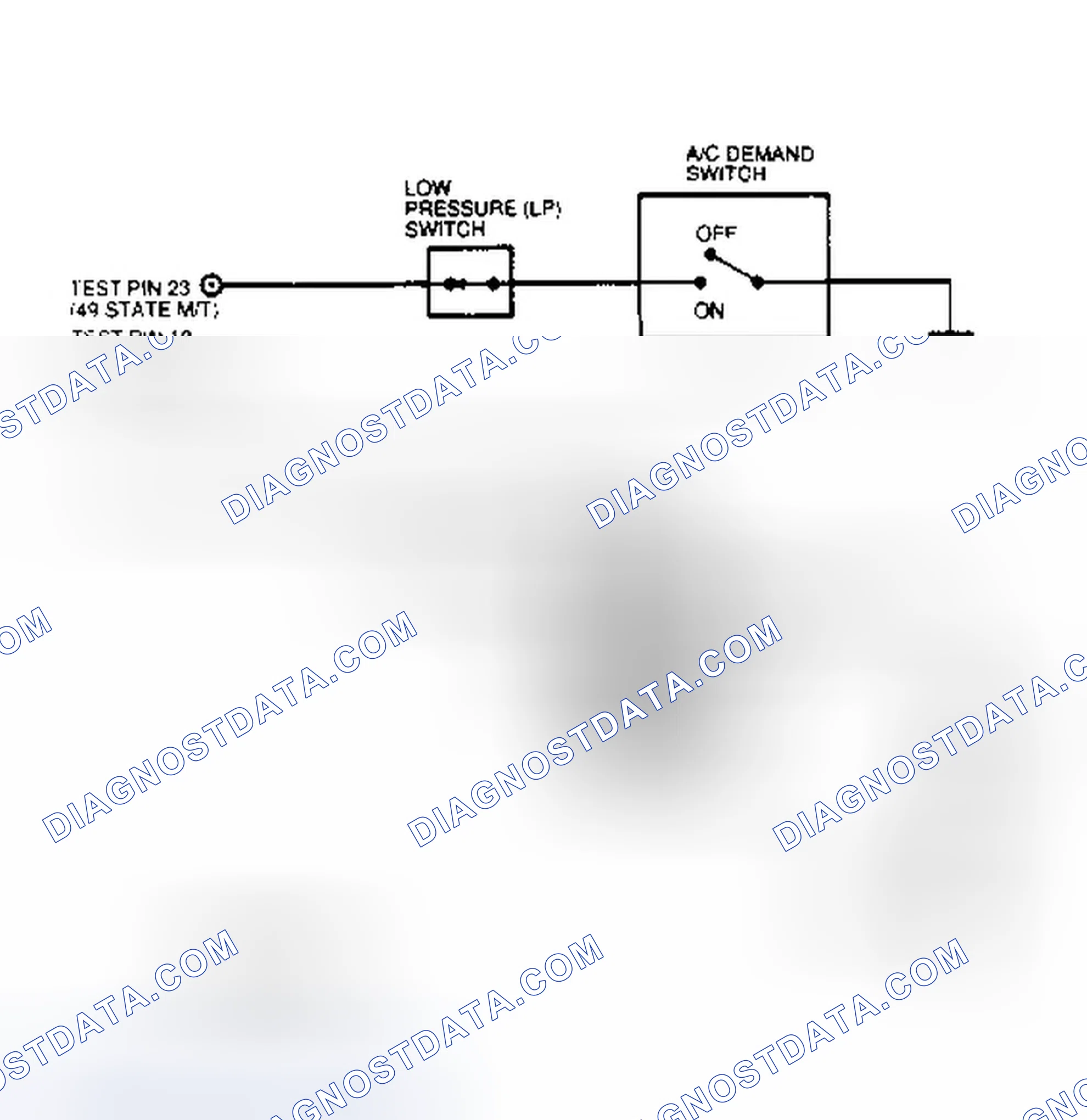 Scheme 46: WOT A/C Cut-Out Circuit (KM3 - Probe)