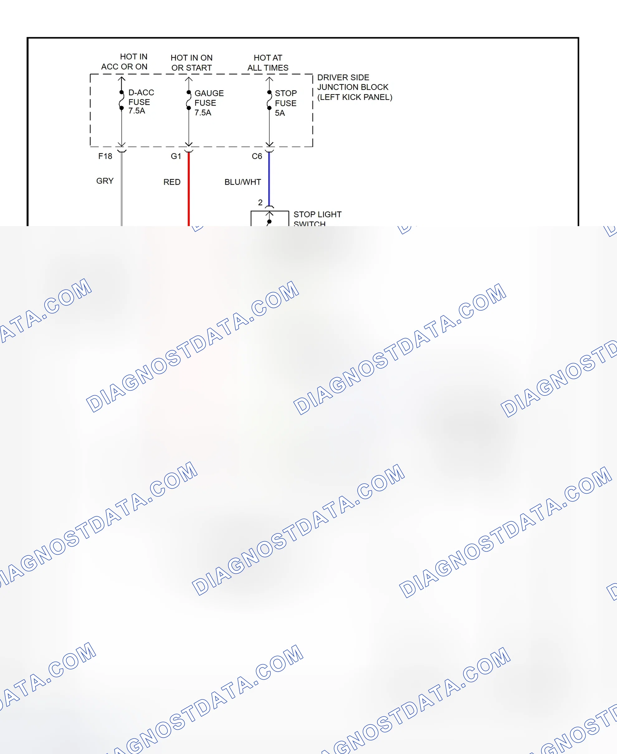 Scheme 293: Shift Interlock System Wiring Diagram (2001 - Lexus LS430)
