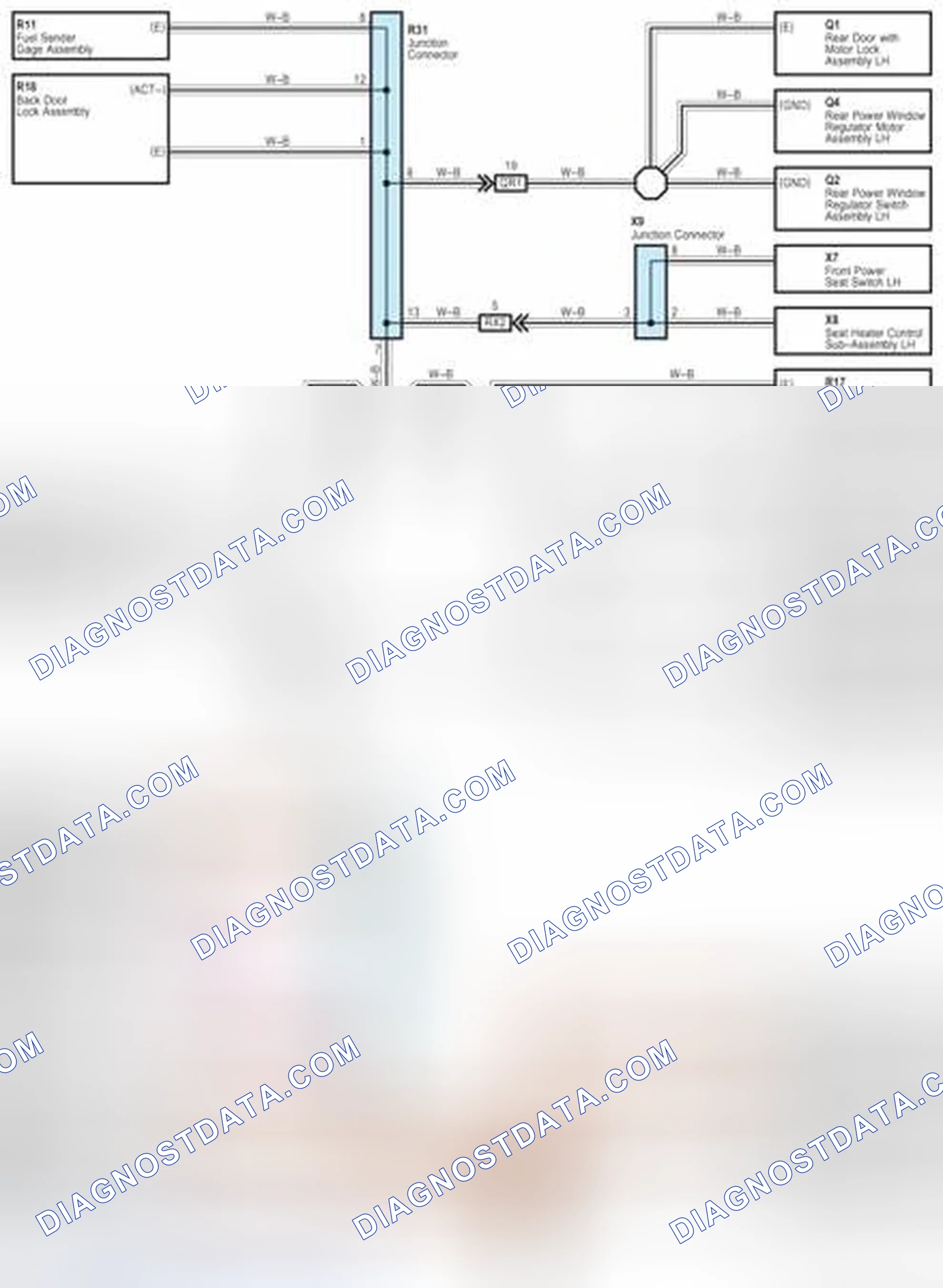 Scheme 610: Ground Point Electrical Wiring Diagram (8 Of 8)
