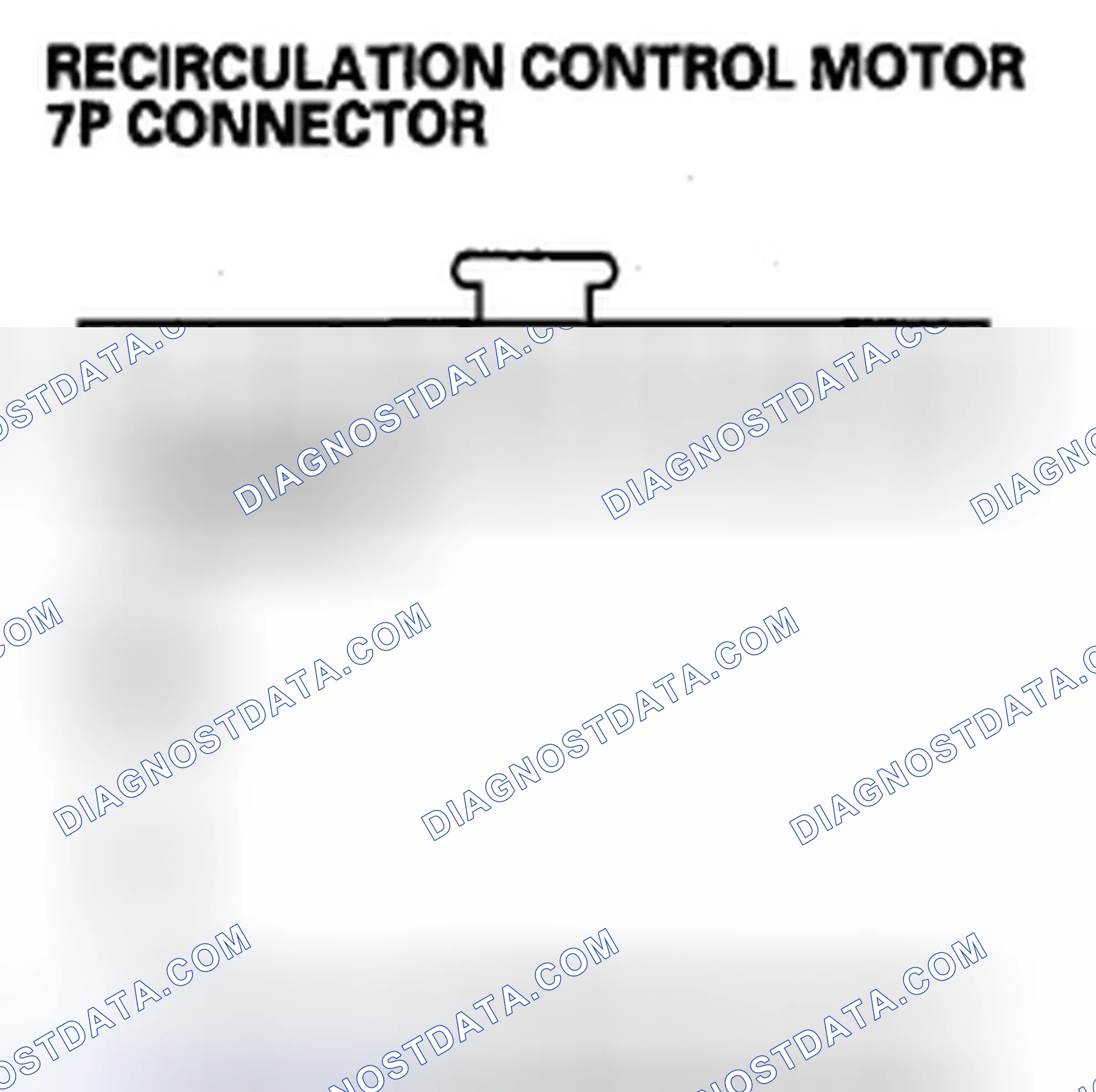 Scheme 29: Recirculation Control Motor Circuit Troubleshooting