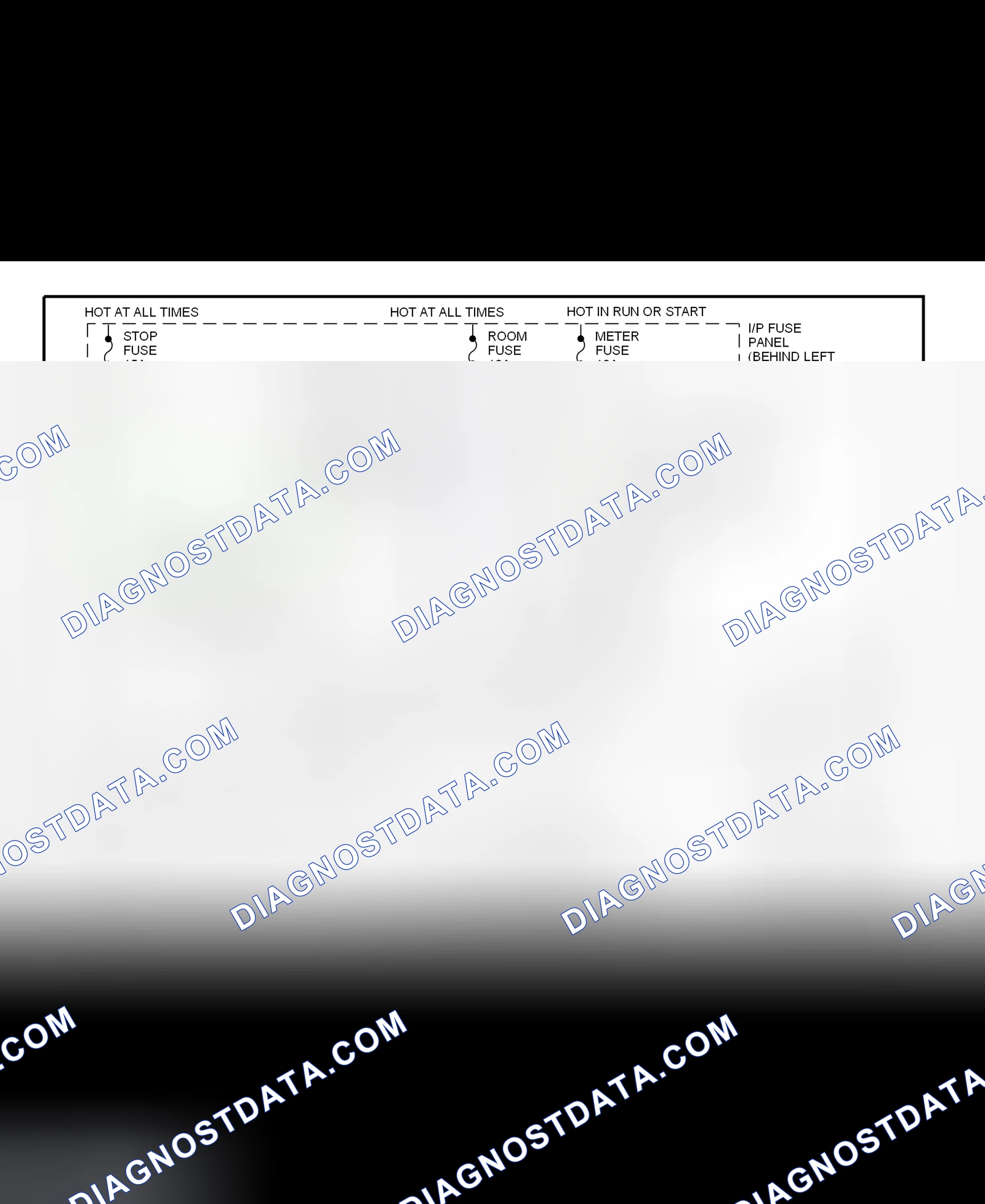 Scheme 87: Shift Interlock System Wiring Diagram (1997-98 Escort & Tracer)