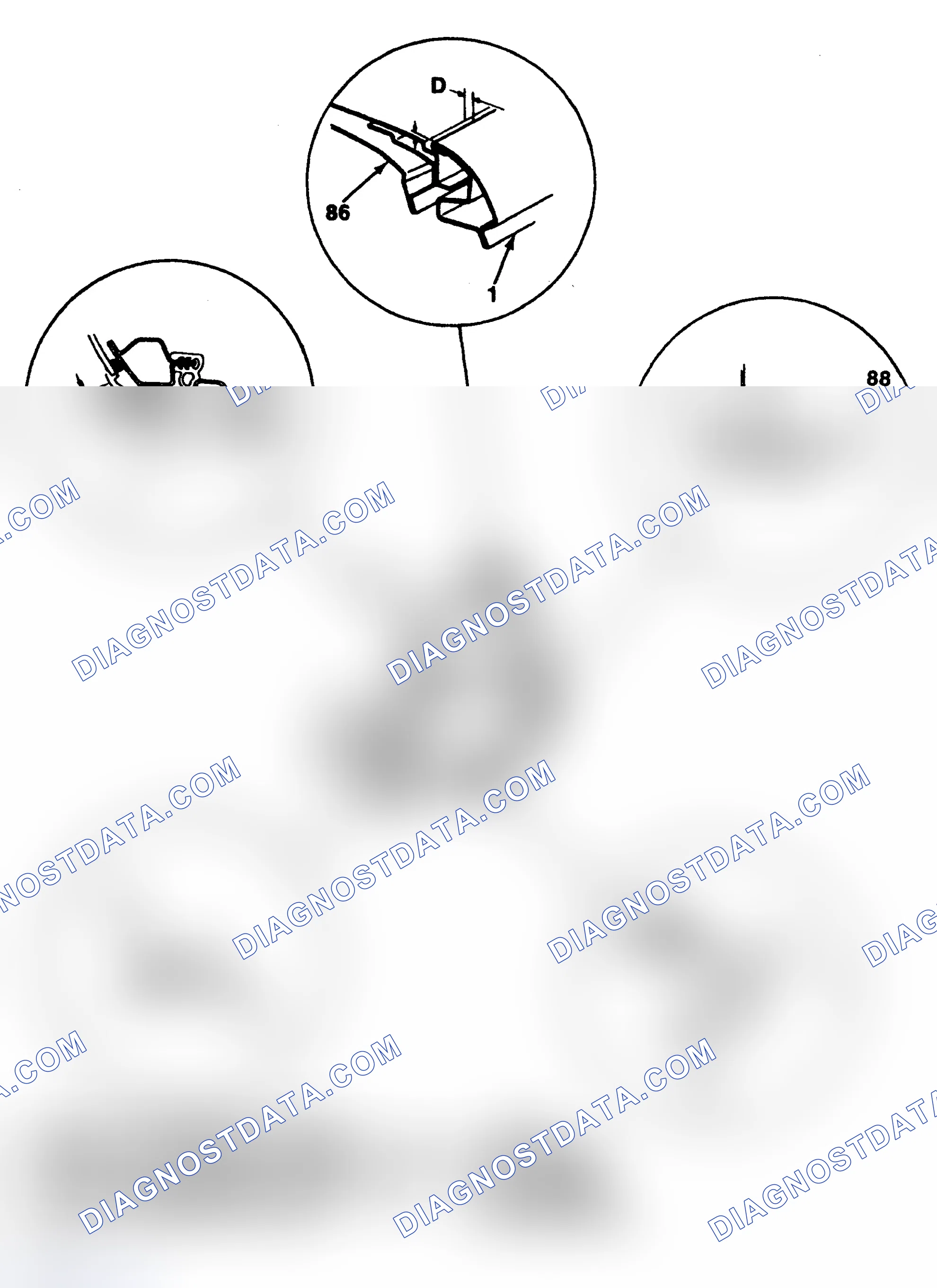 Scheme 9: DOOR ADJUSTMENT