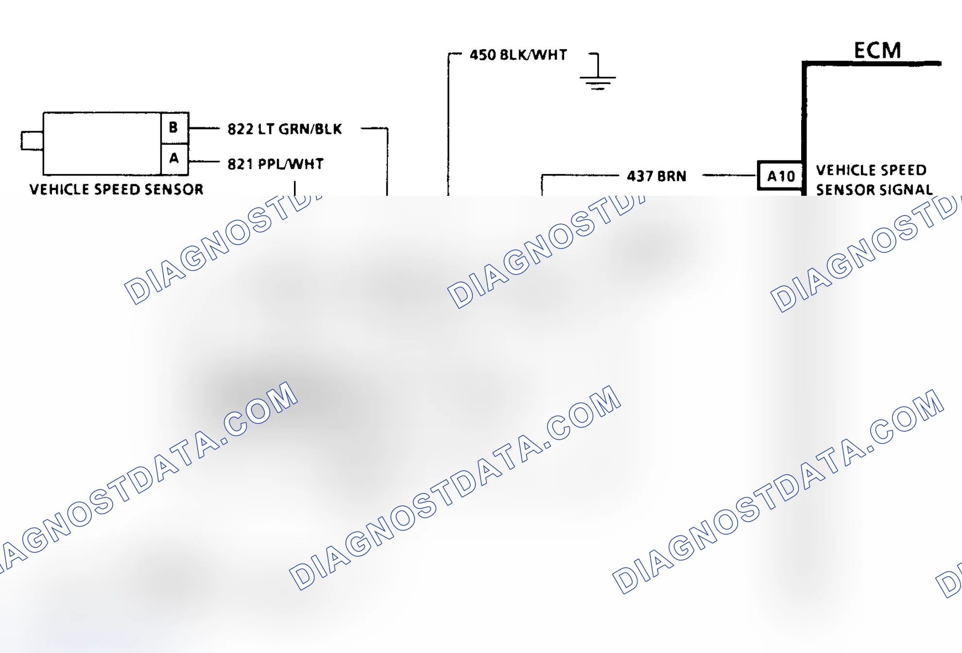Scheme 115: Code 24 Schematic (C & K Series W/O 4L80-E Trans.) Vehicle Speed Sensor
