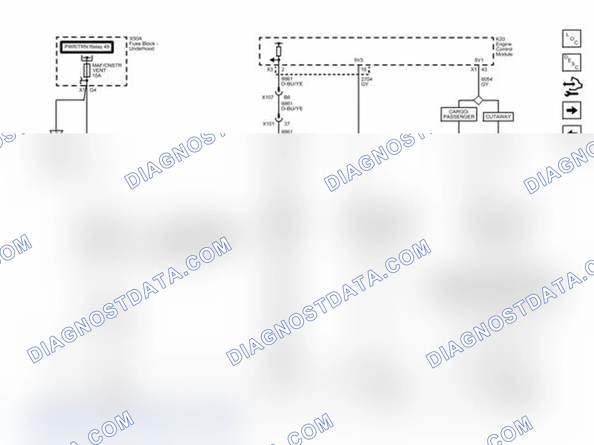 Scheme 37: Engine Data Sensors - Pressure and WIF