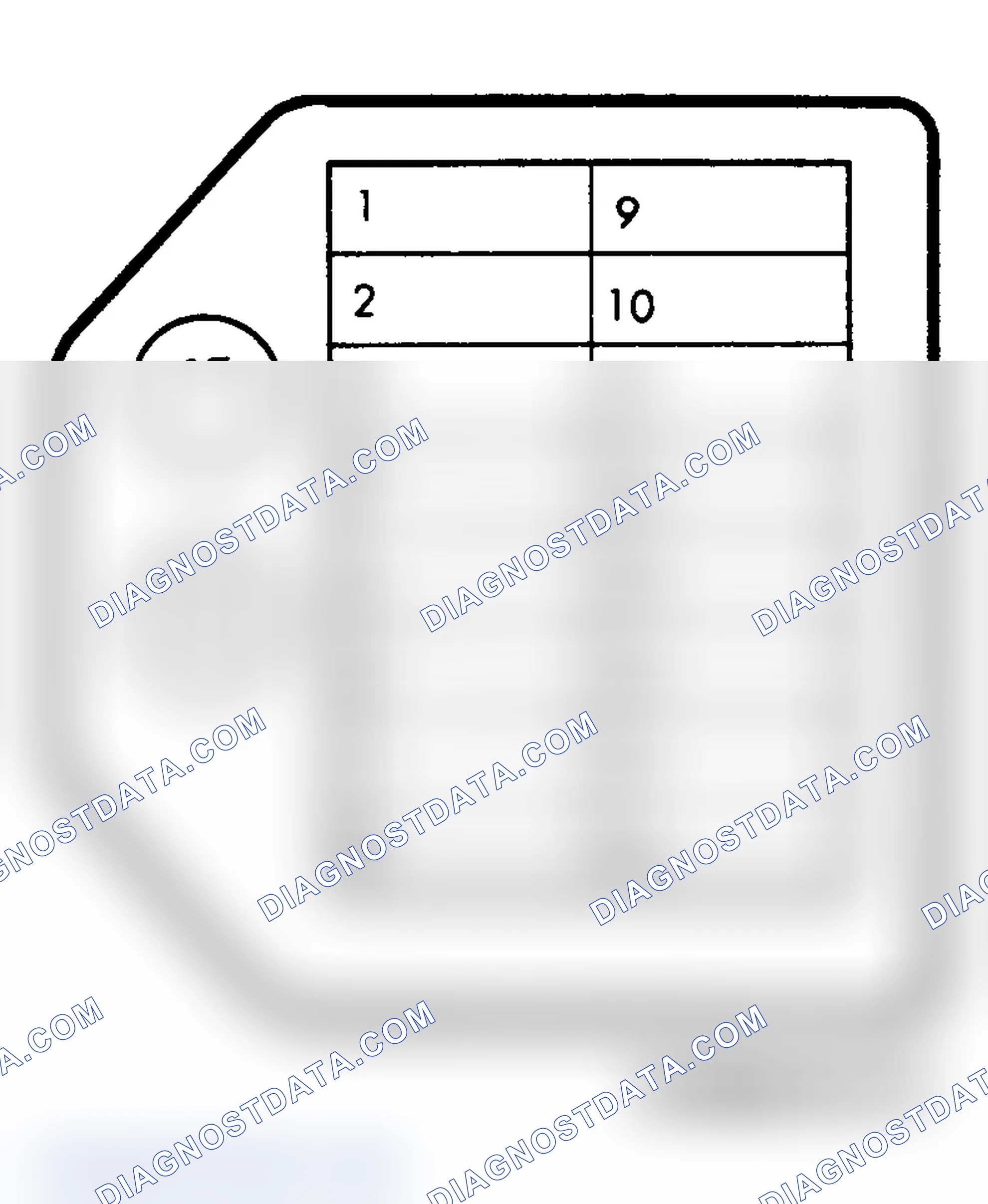 Scheme 4: DASH FUSE BOX IDENTIFICATION (1988-89)