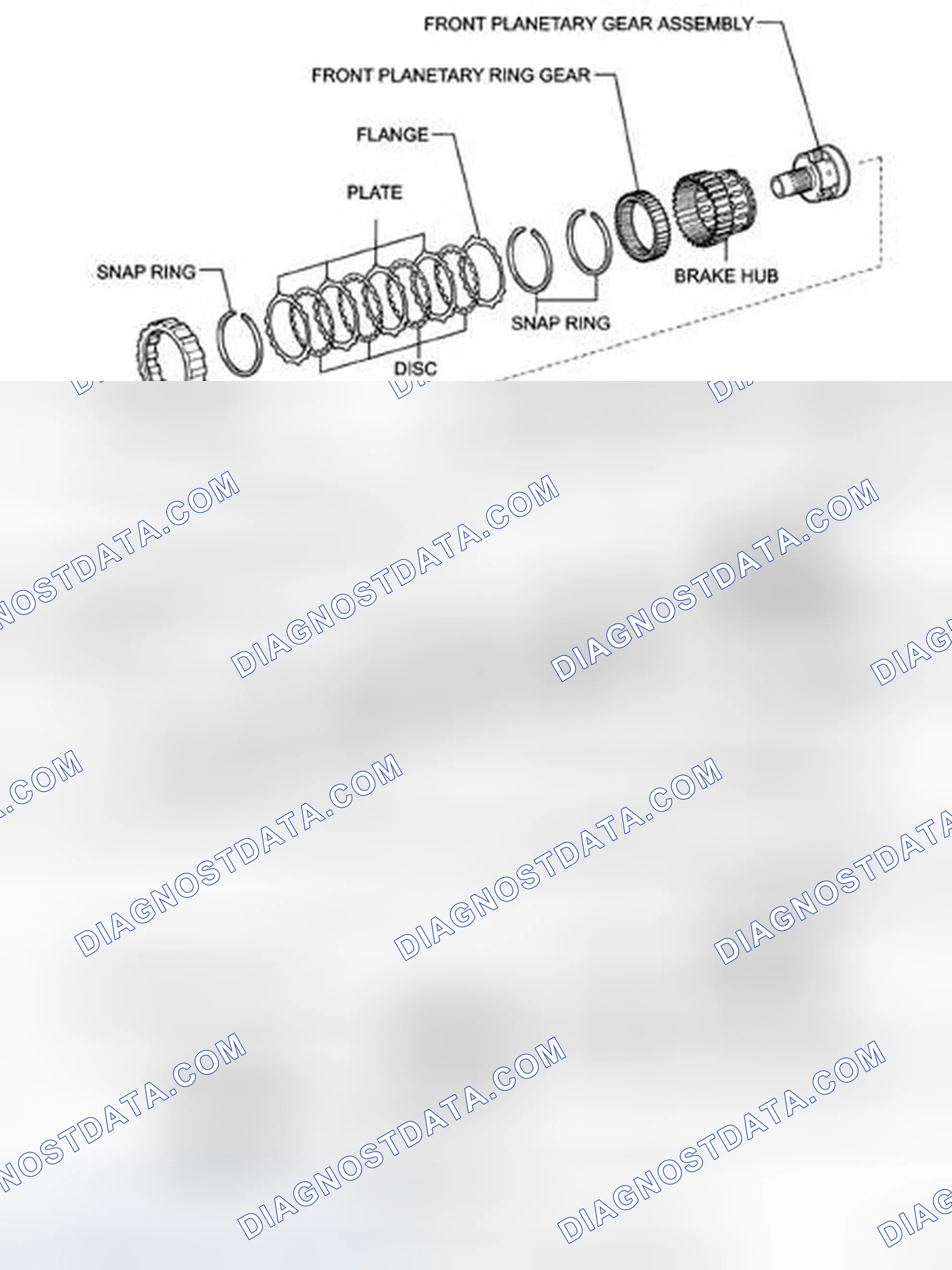 Scheme 746: Identifying Automatic Transaxle Unit Components (5 Of 7)