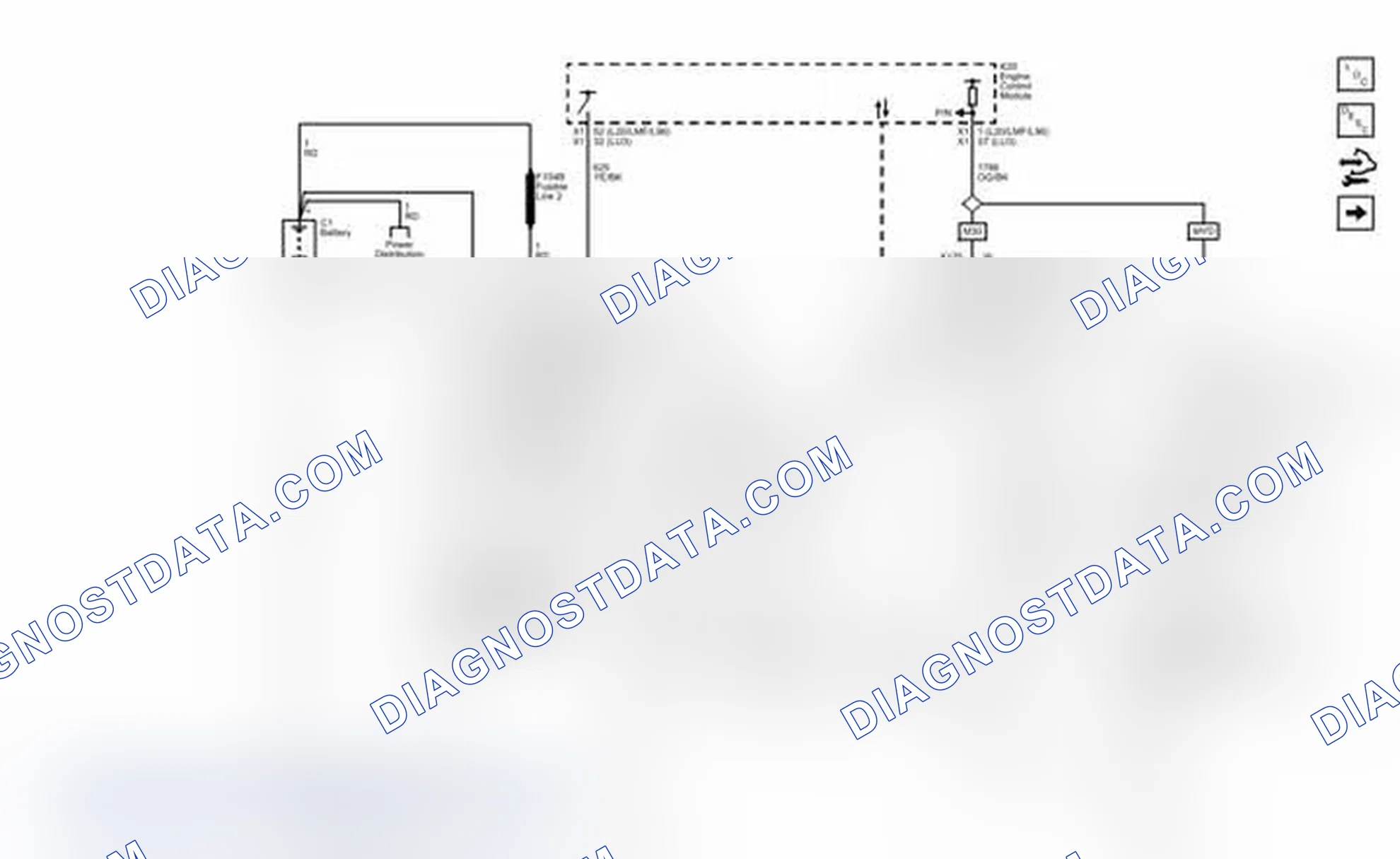 Scheme 1: Starting System (Gas) Wiring Schematics