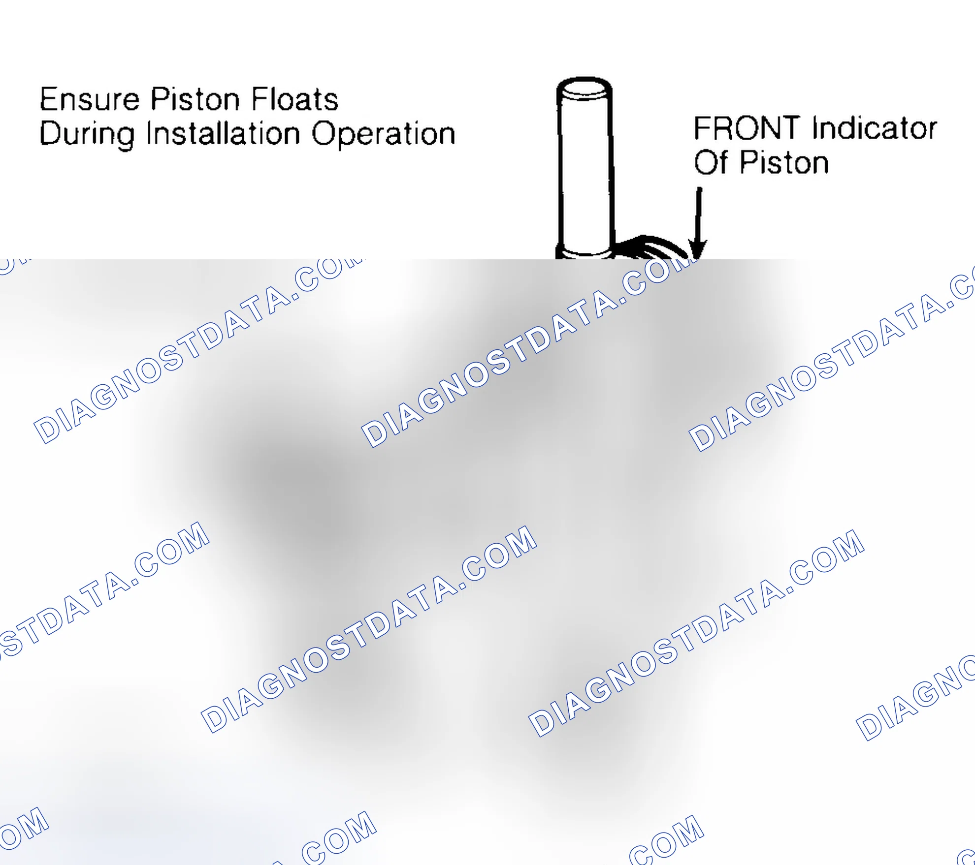 Scheme 12: Installing Typical Piston Pin
