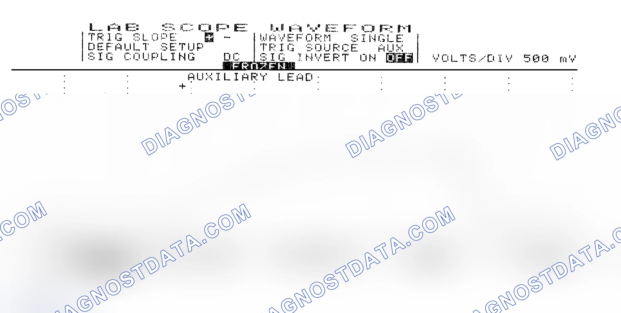 Scheme 14: Single Injector w/Excessive Current Flow - Current Pattern