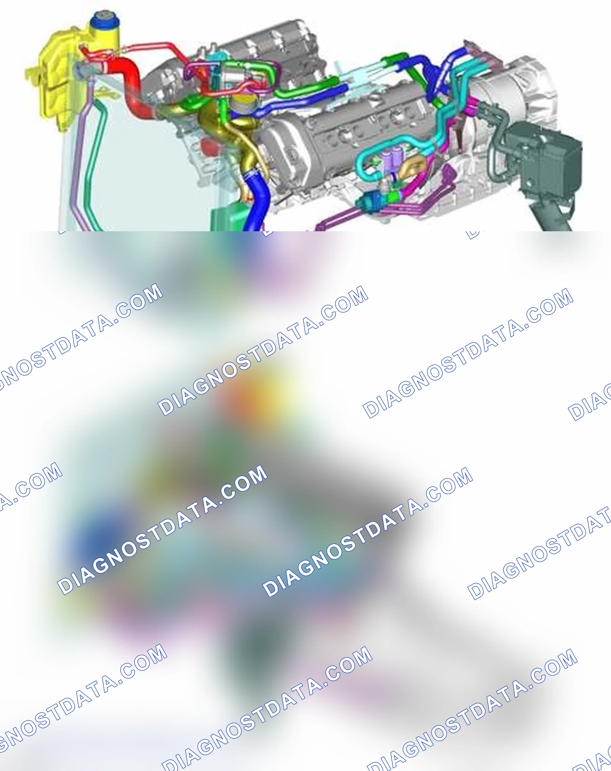 Scheme 54: ENGINE COOLING SYSTEM OPERATION