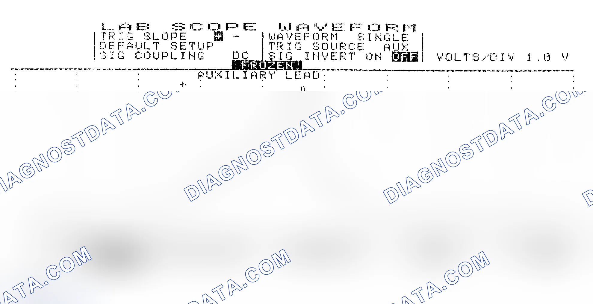 Scheme 19: Single Injector w/Excessive Current Flow - Current Pattern