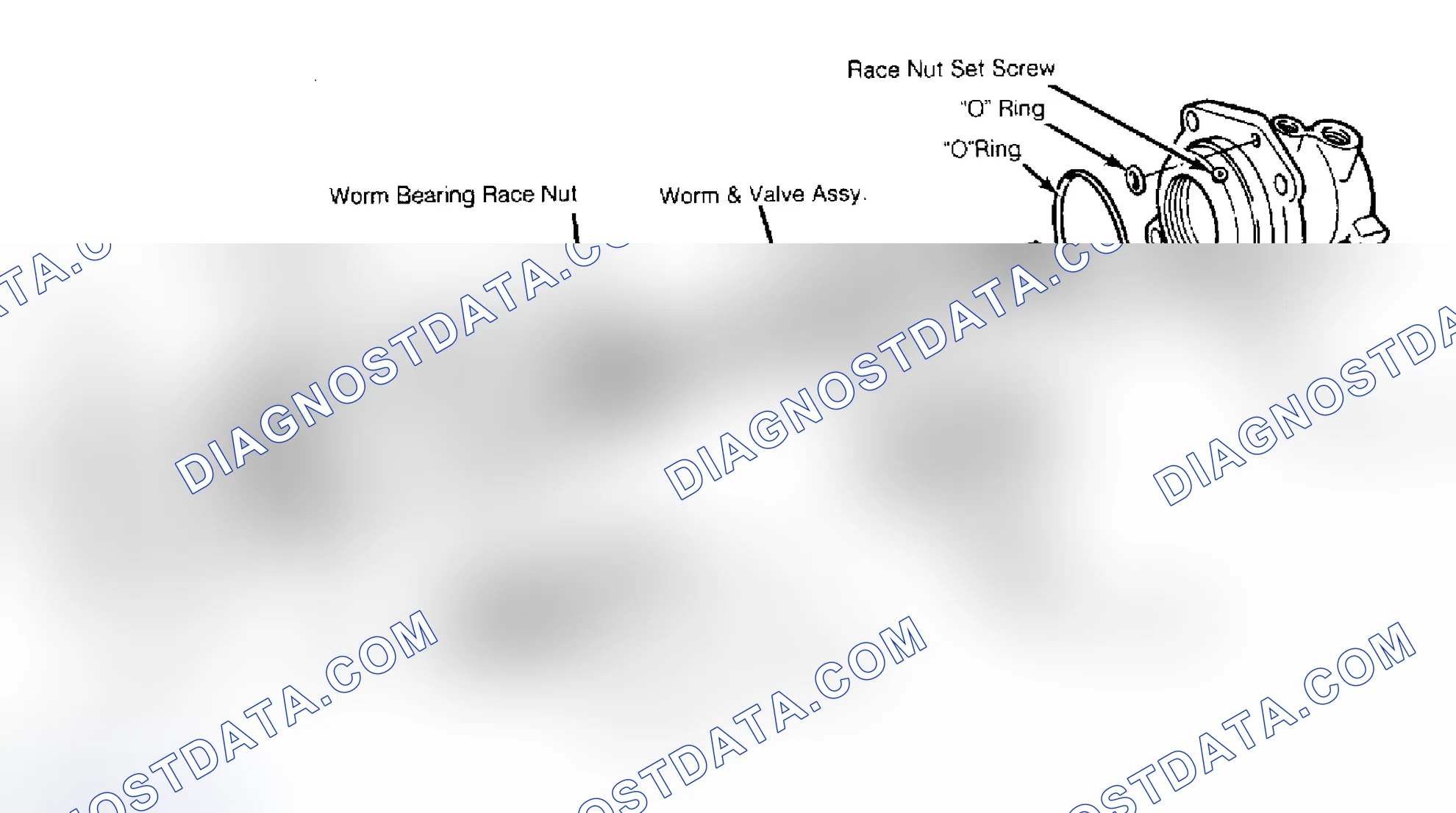 Scheme 8: Disassembled View of Ball Nut & Housing