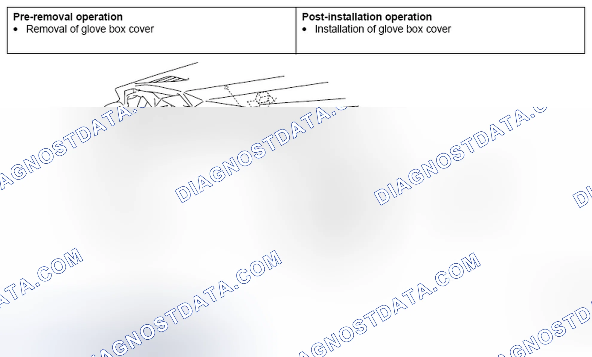 Scheme 850: HANDS FREE MODULE REMOVAL AND INSTALLATION