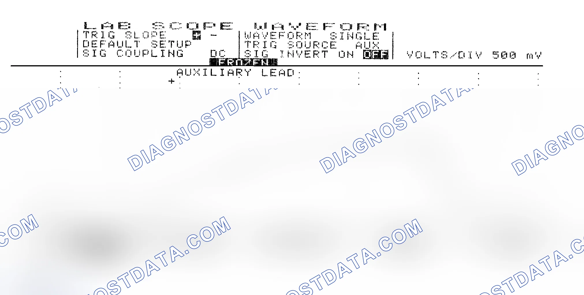 Scheme 14: Single Injector w/Excessive Current Flow - Current Pattern