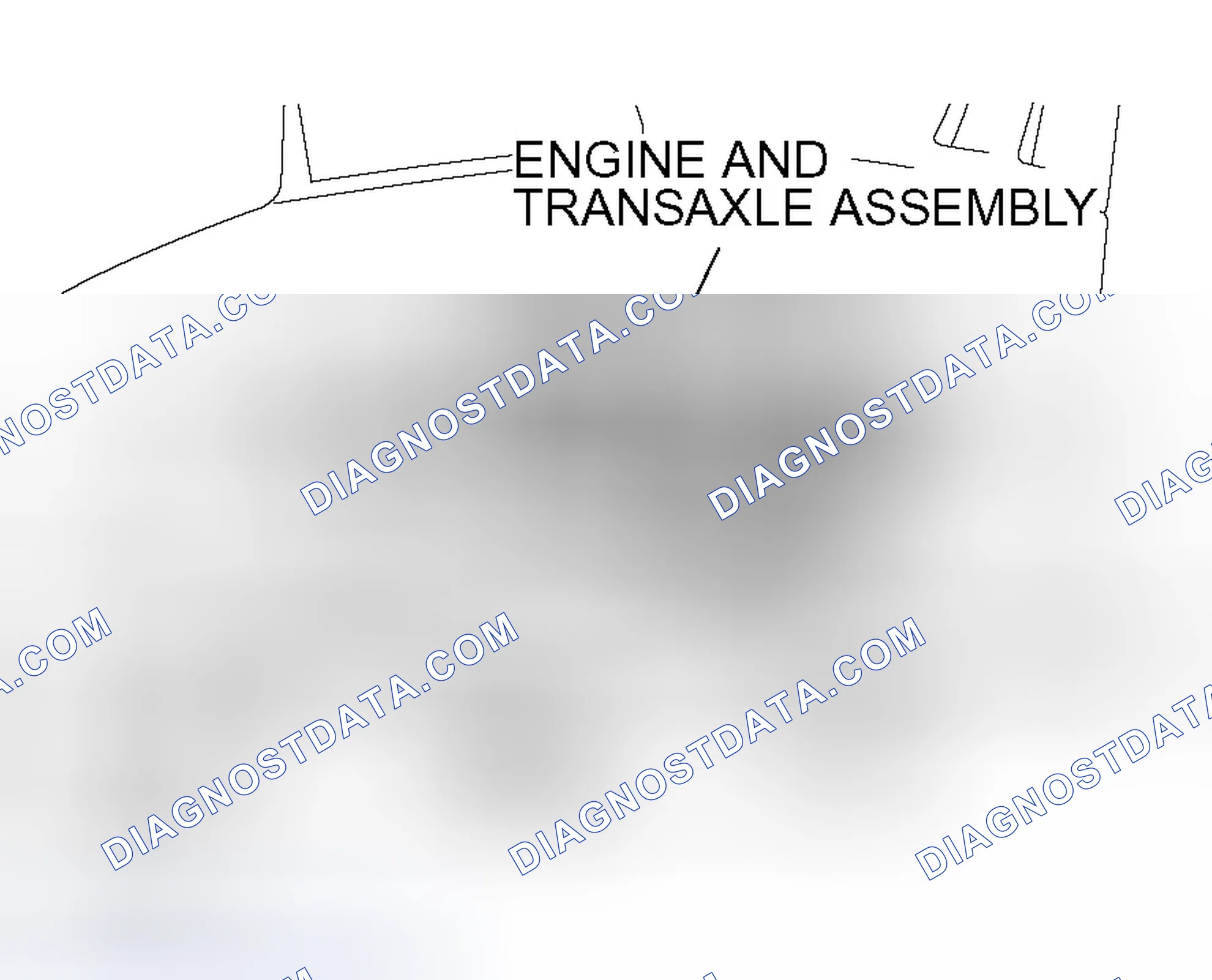 Scheme 26: << A >> ENGINE AND TRANSAXLE ASSEMBLY SUPPORTING/TRANSAXLE MOUNT ASSEMBLY REMOVAL