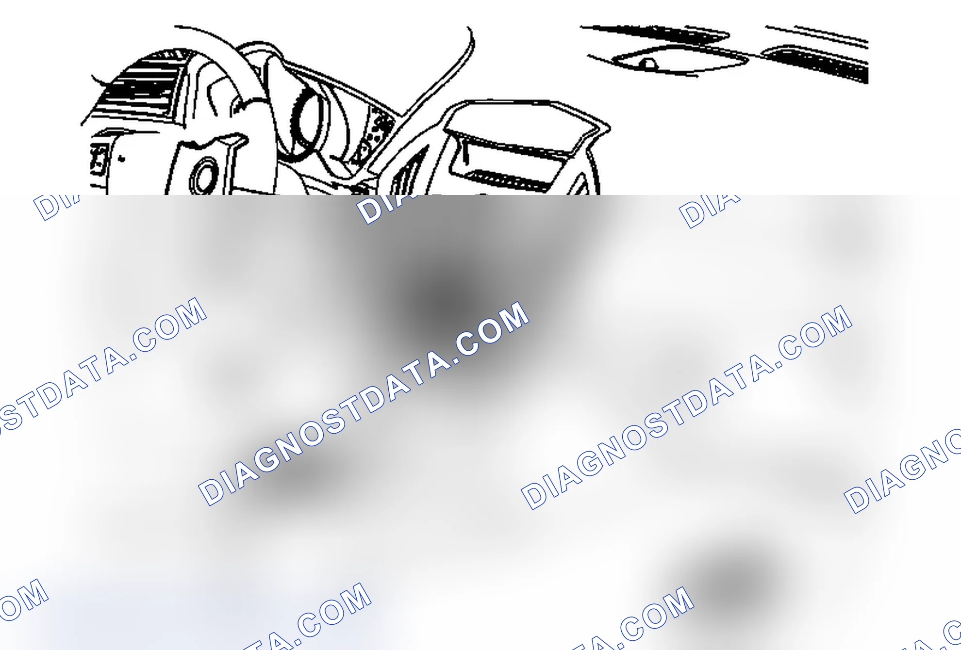 Scheme 58: Instrument Panel Accessory Switch Trim Panel Replacement - Center